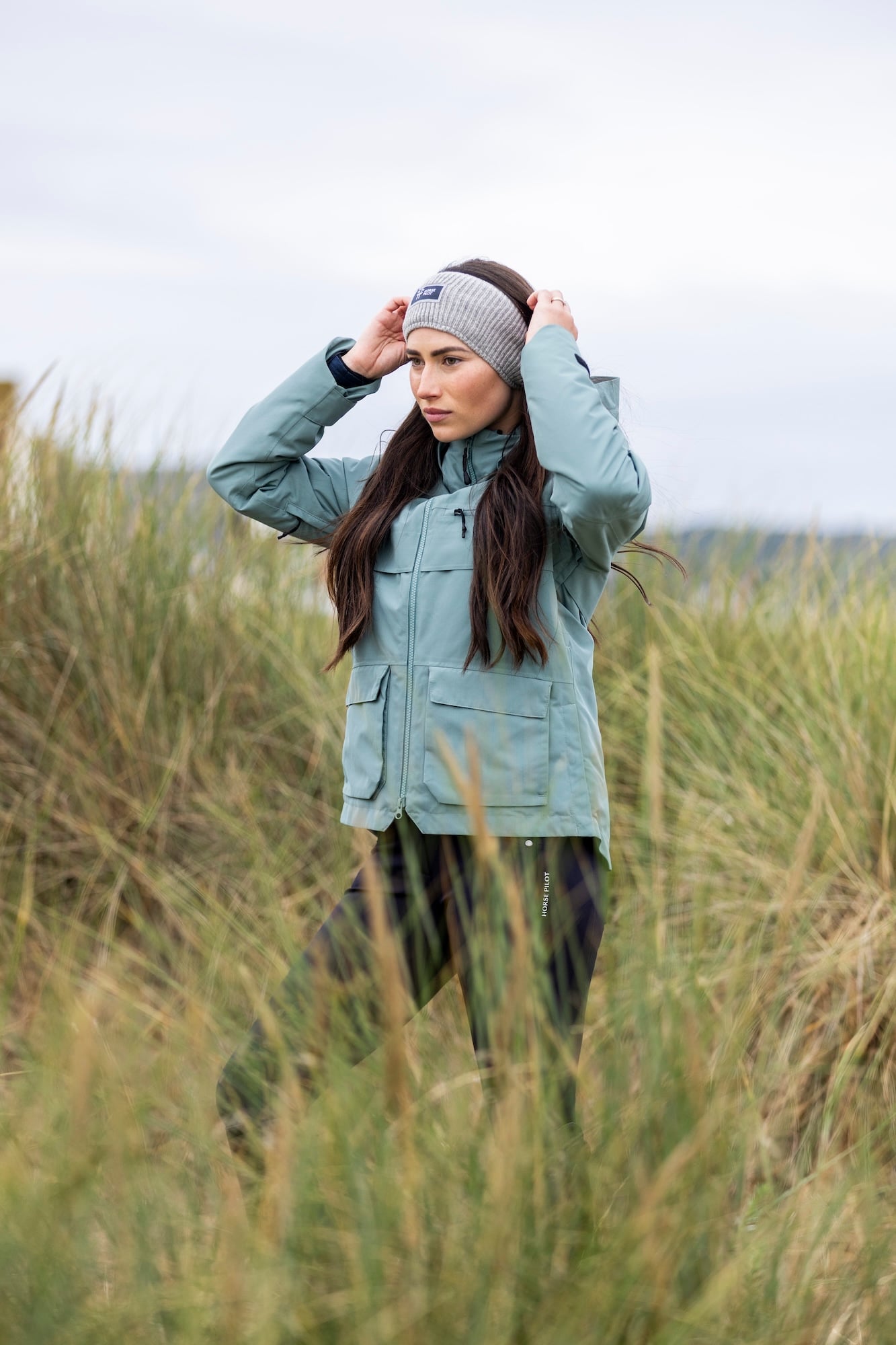 HORSE PILOT Essential Jacket Women - Sage Green