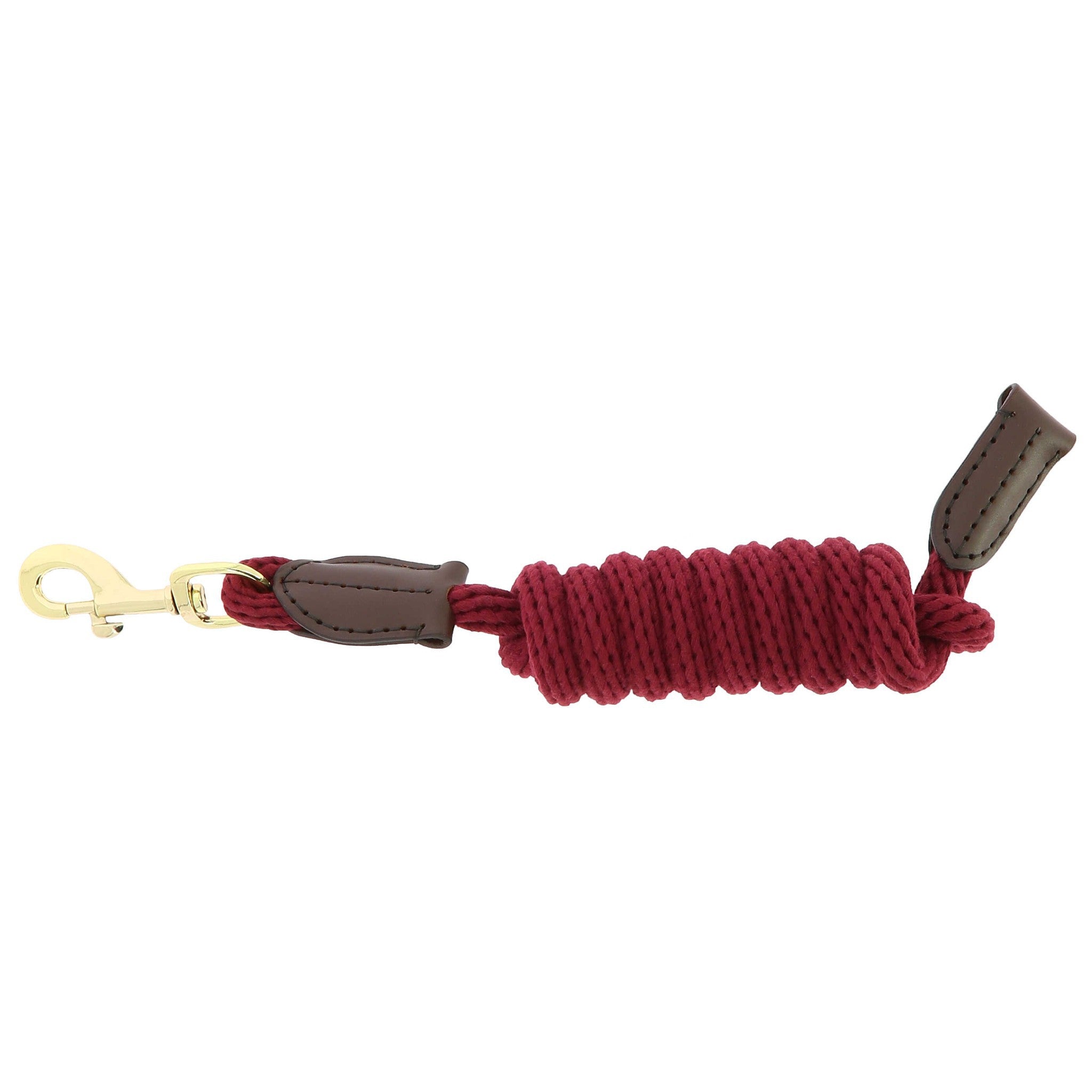 Norton Leather lead rope Burgundy 520056433