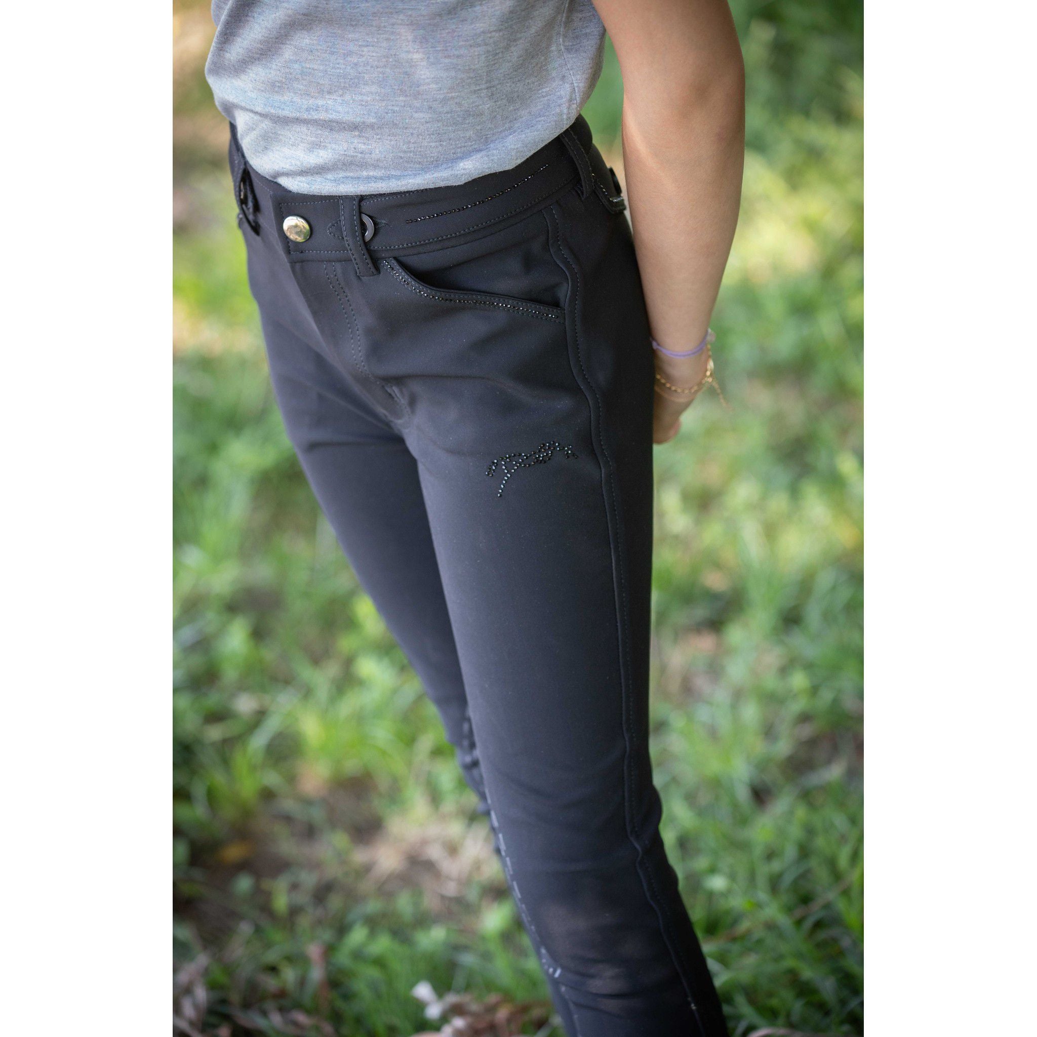 Pénélope Elégance Breeches - Children Black 979921208