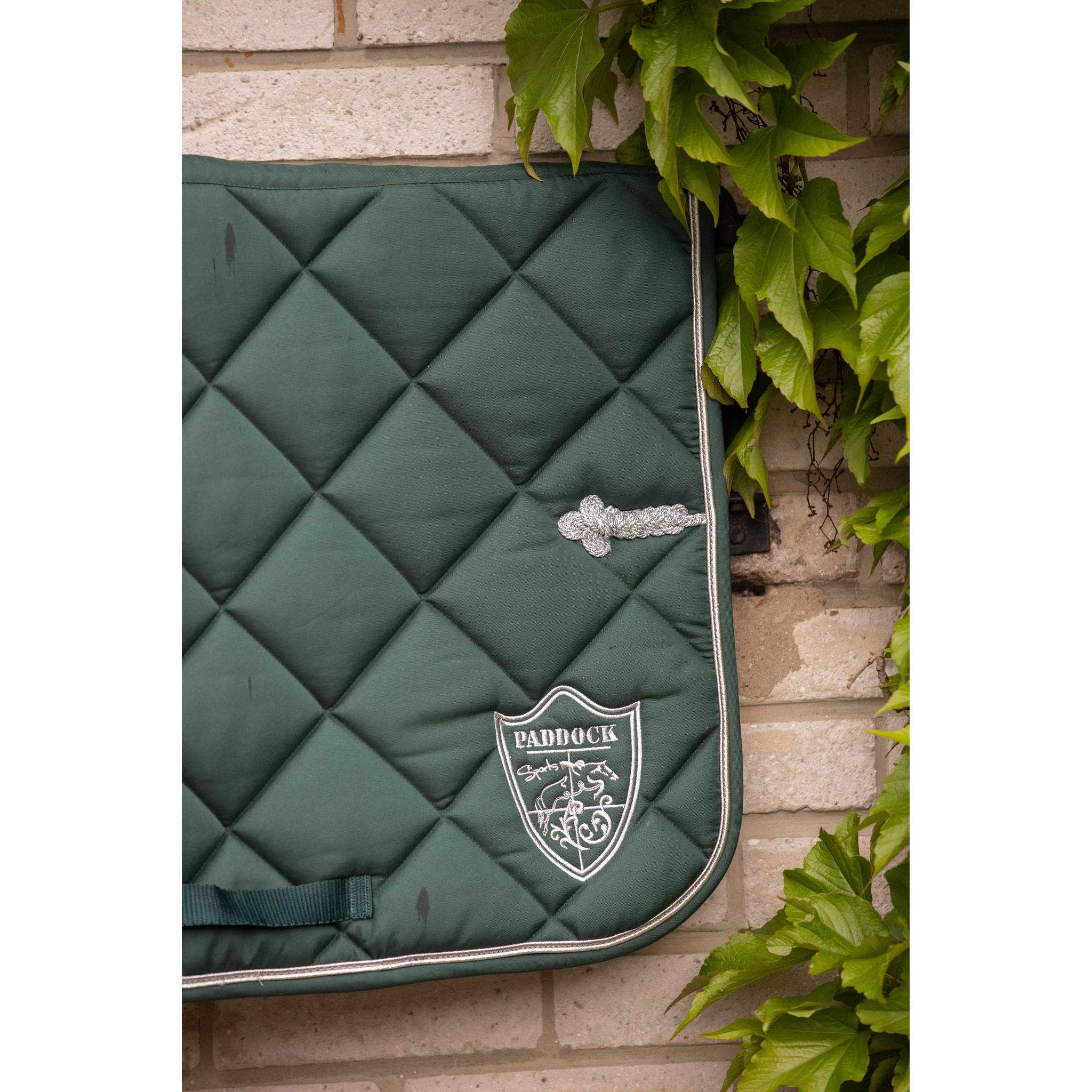 Paddock Sports Prem's Badge Dressage Saddle Pad Green - 204751009_ambi_5