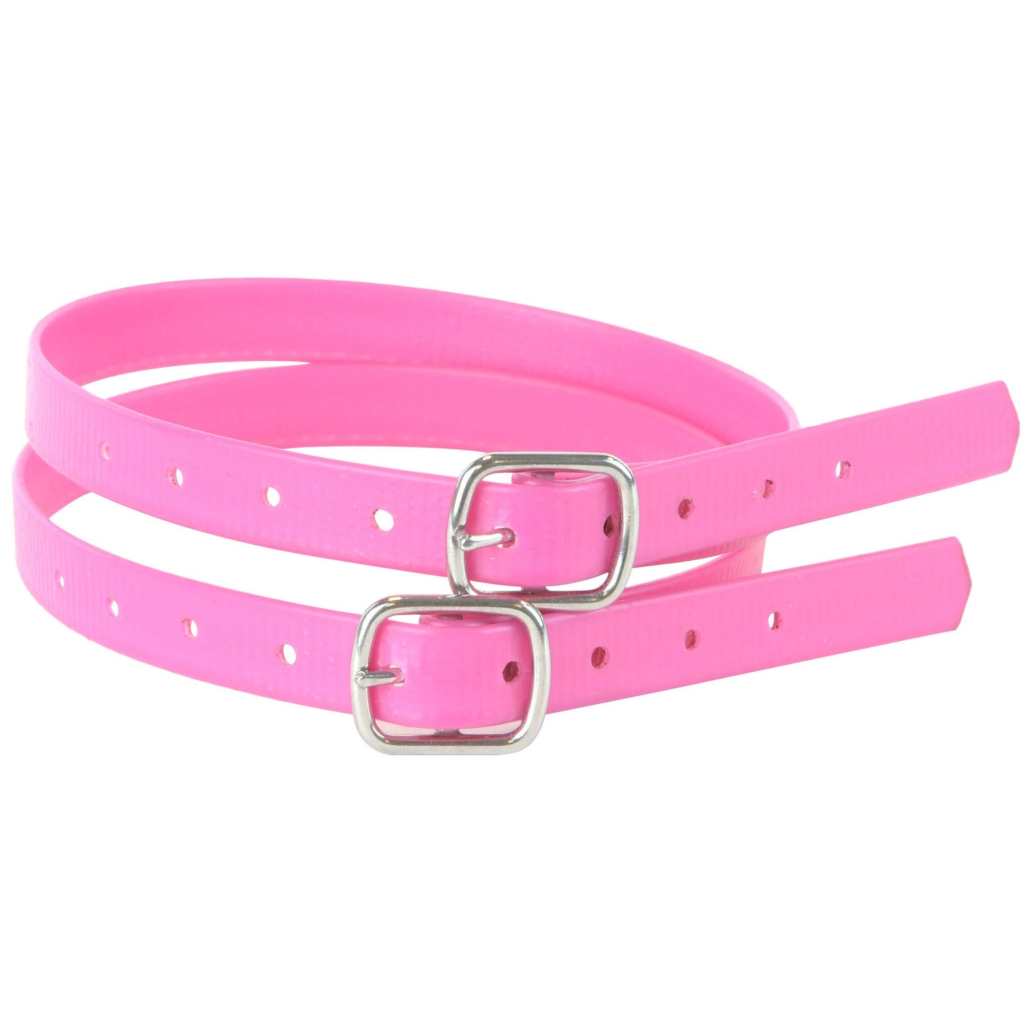 METALAB Flexicare Stirrup Leathers 45cm Pink - 922079013_packshot_1