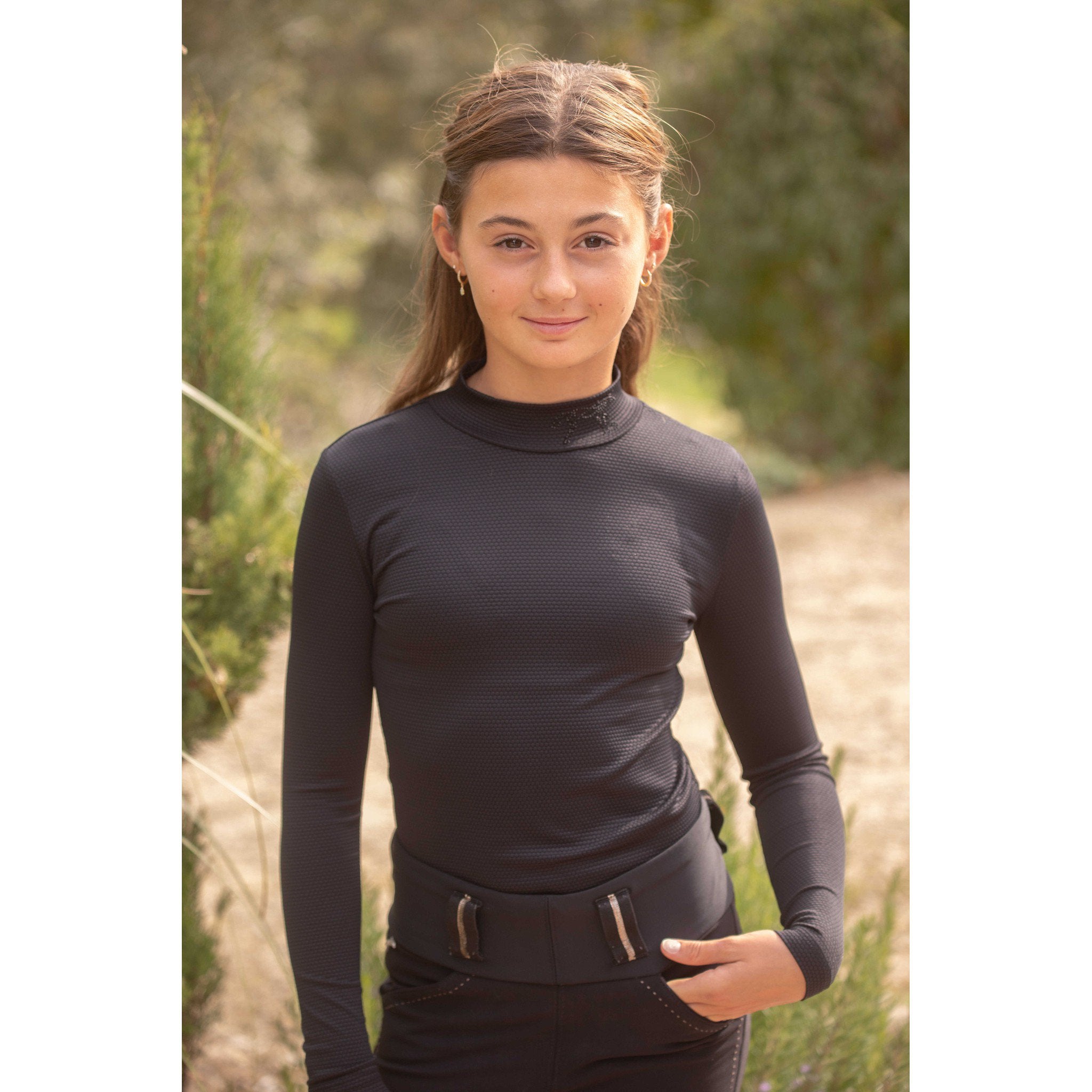 Eden by Pénélope Tutty T-shirt - Children Black 980405212