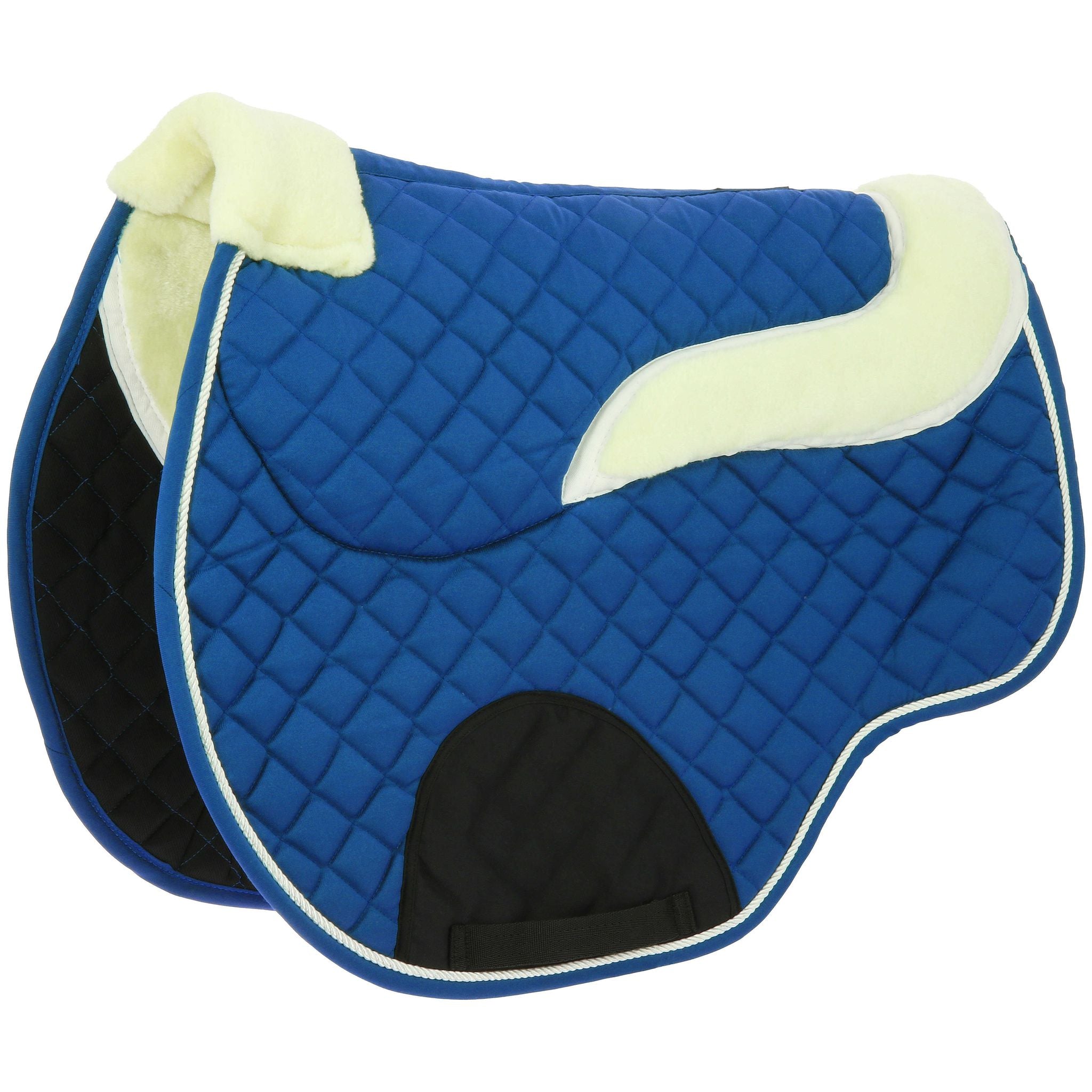 RIDING WORLD Saddle Pad/Half Pad Royal blue - 204026006_packshot_1