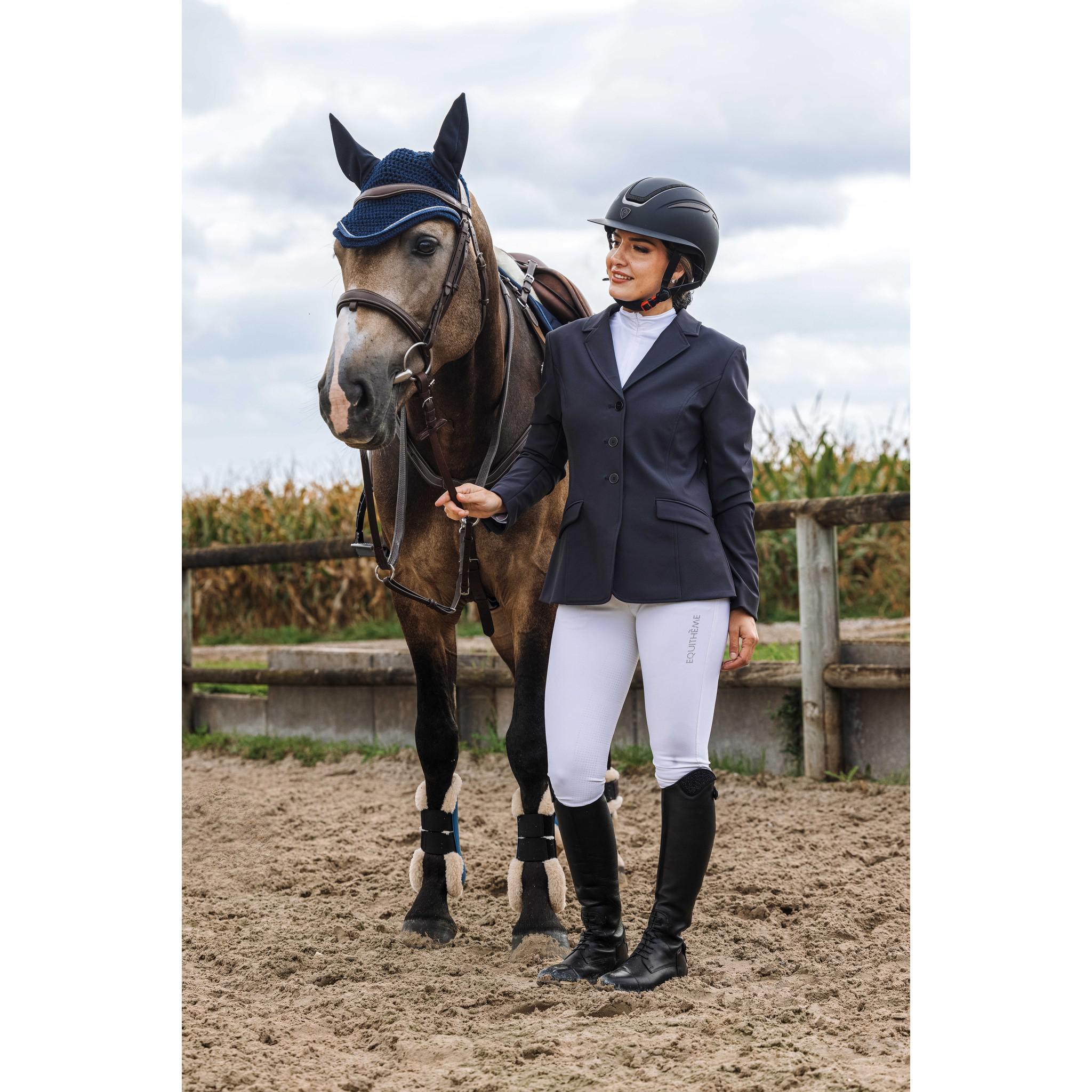 EQUITHÈME Nancy Show Jacket - Ladies Grey 988527136