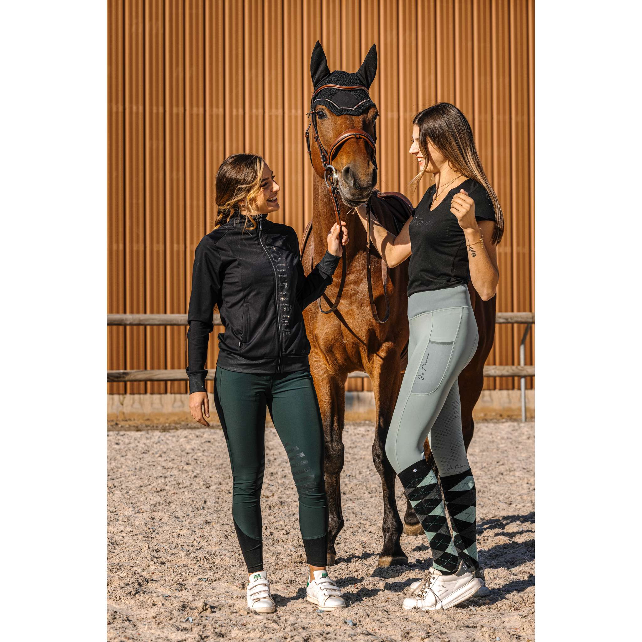 EQUITHÈME Charlène Je t'aime Jacket - Women - Dark grey - 978595312_ambi_3