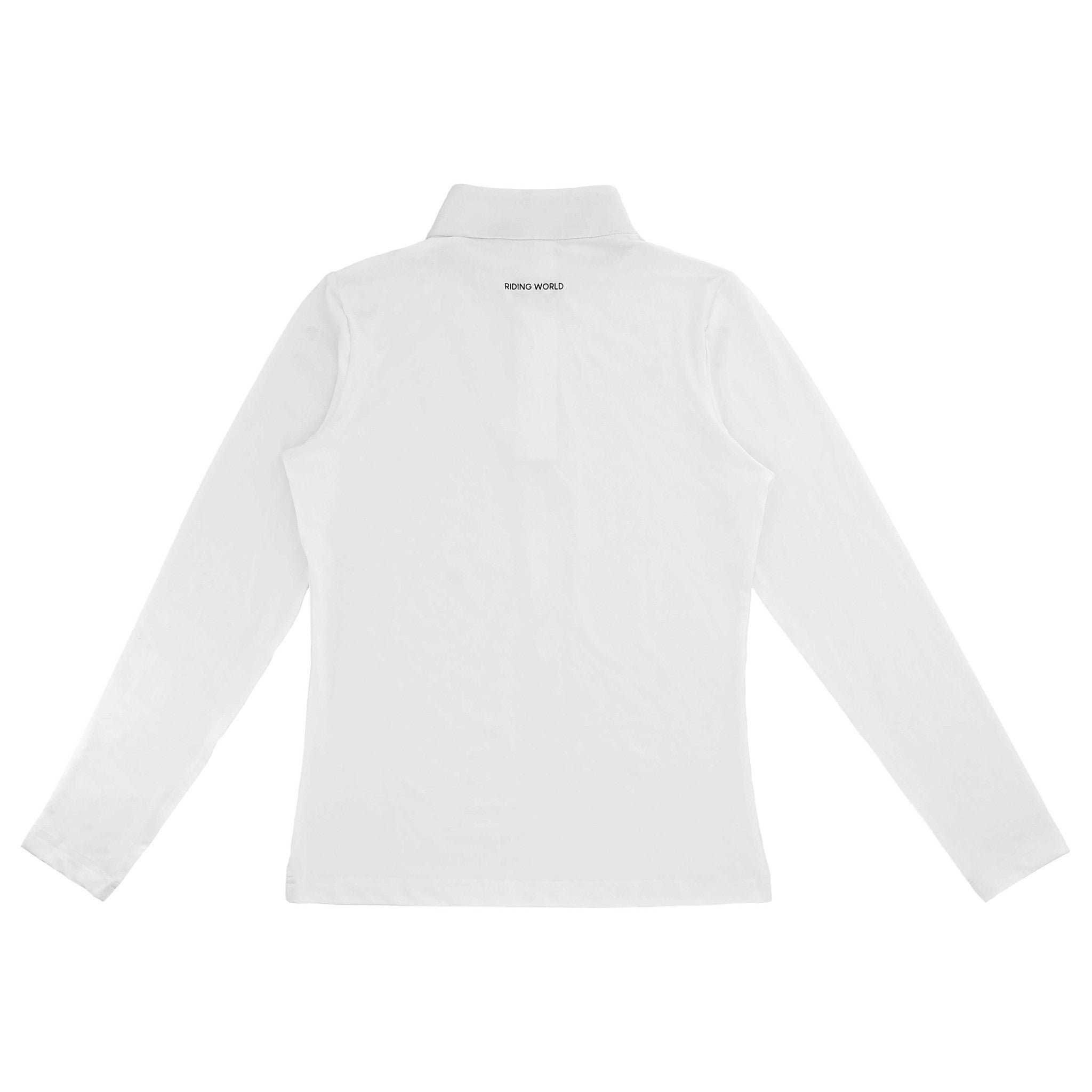 Riding World Reine Show Polo Shirt - Ladies White 962125012