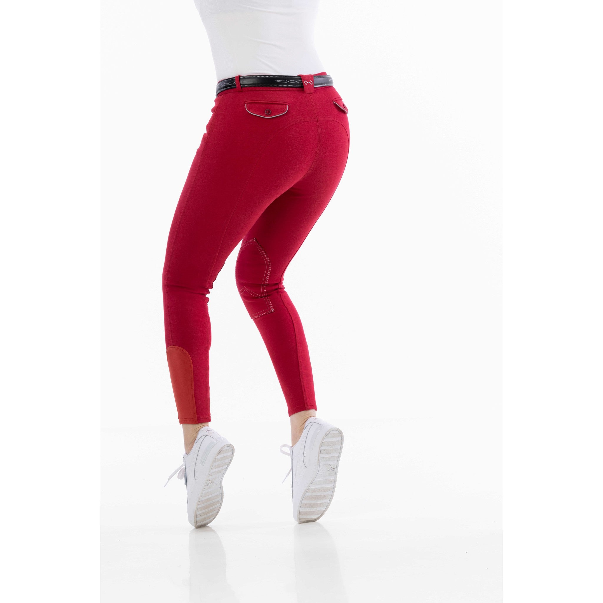 Riding World Alexandrie Breeches - Ladies Red 989412336