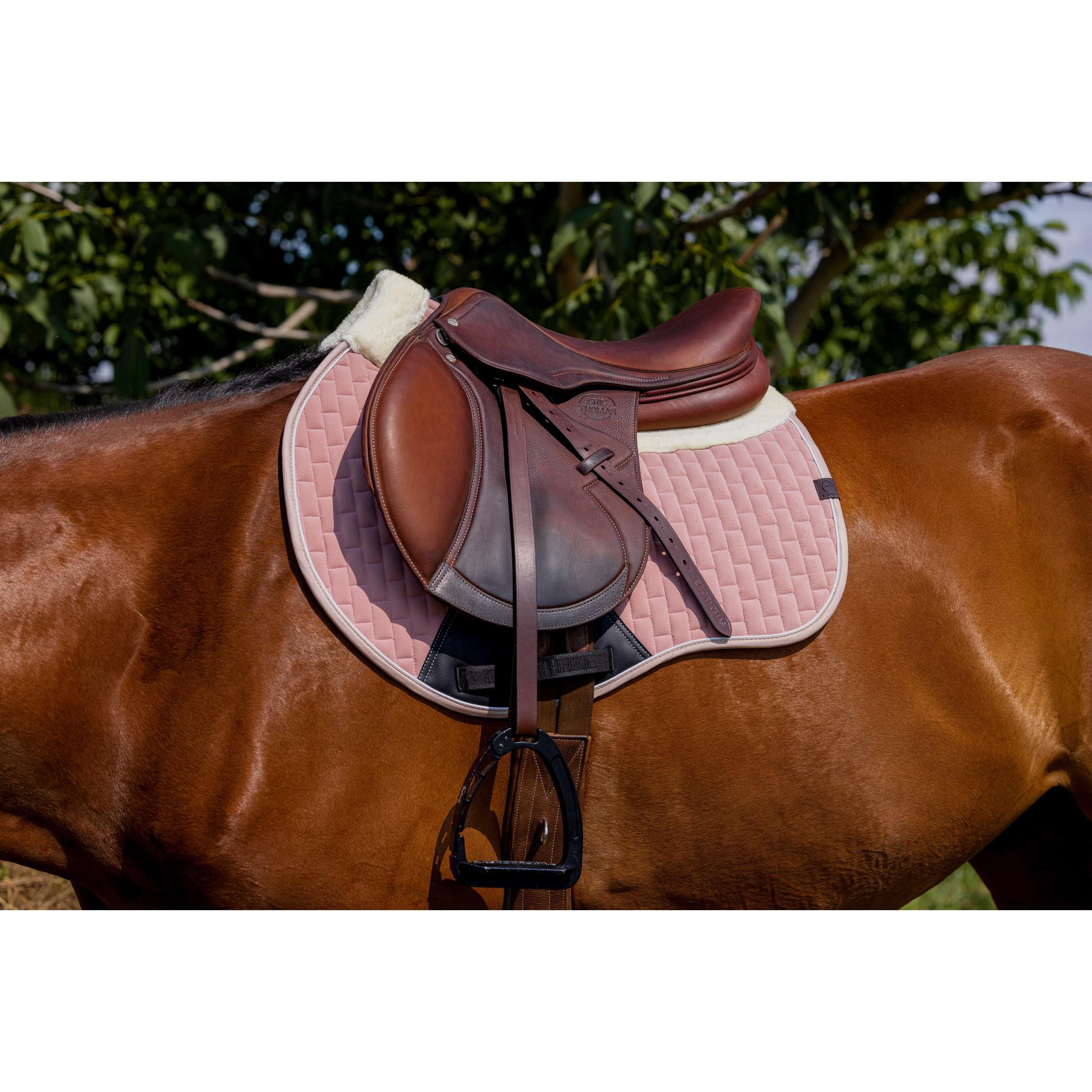 EQUITHÈME Dinard Saddle Pad - All purpose Pink 204007013