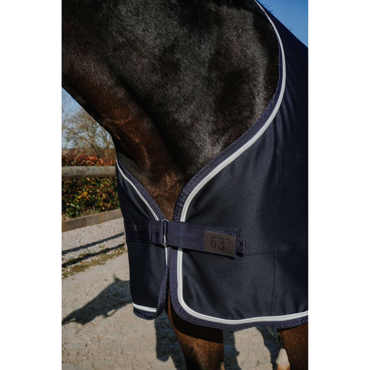 EQUITHÈME EK-Easyfit Sheet - Navy blue - 400085760_ambi_4