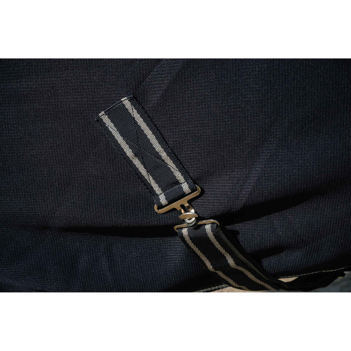 EQUITHÈME Heavy Glitter Fleece Shirt - Navy blue - 400086769_ambi_2