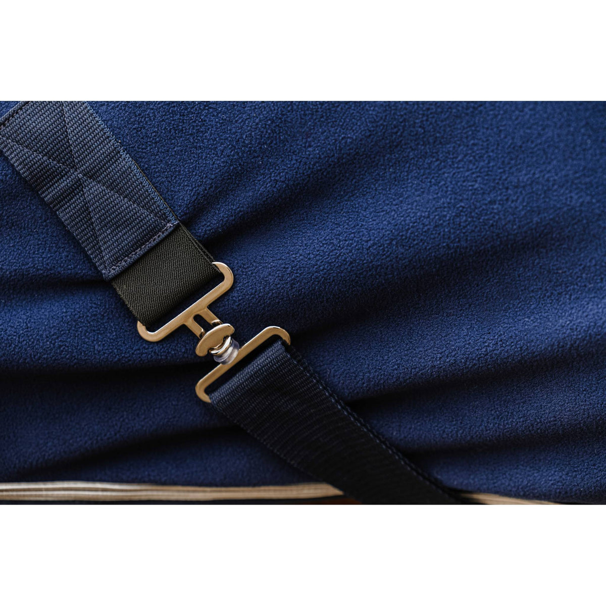 EQUITHÈME Vague Fleece Sheet - Navy blue - 400349063_ambi_4