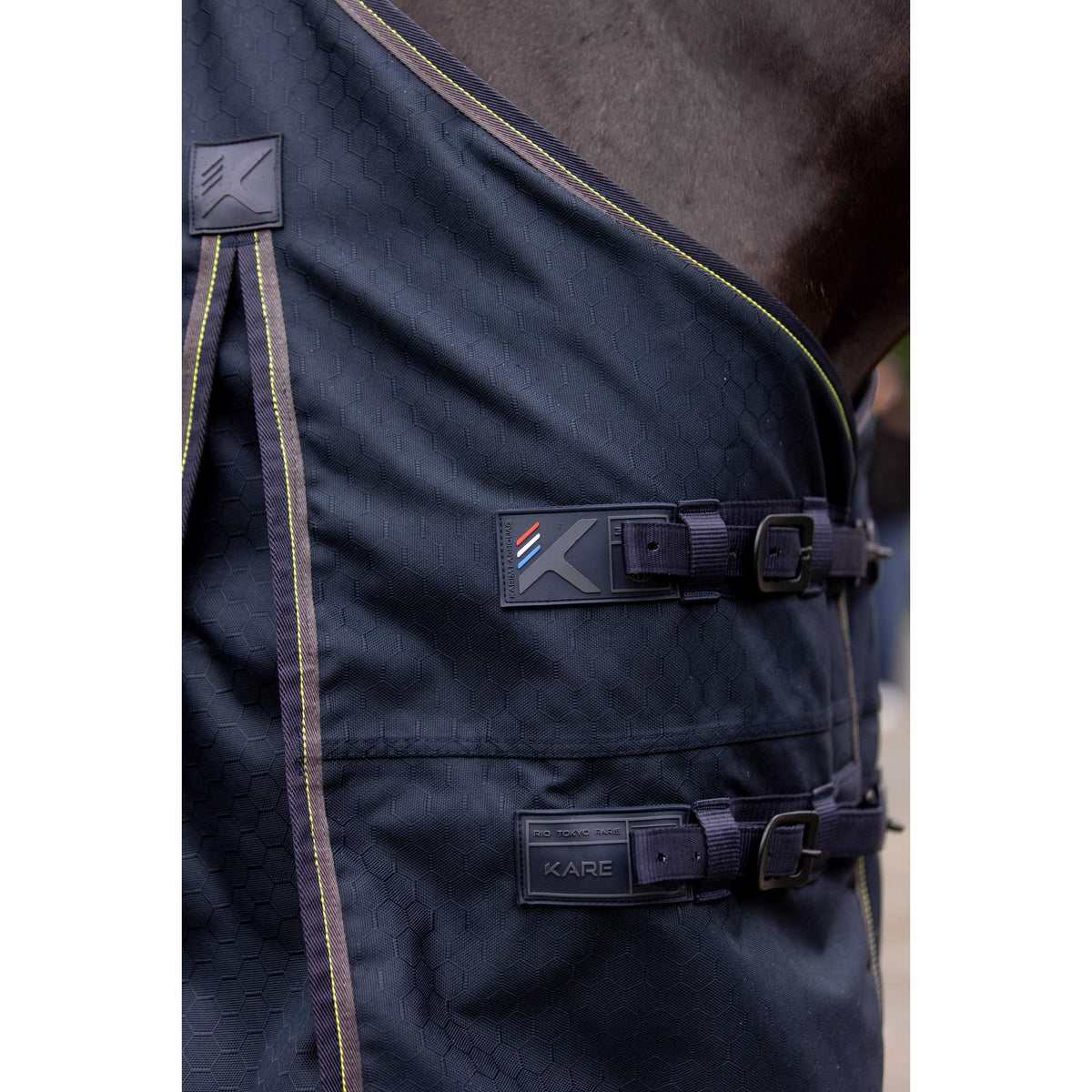K by EQUITHÈME K-Embrun Blanket - Standard - Navy blue - 400605763_ambi_18