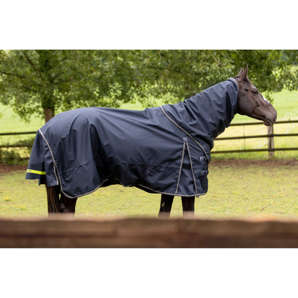 K by EQUITHÈME K-Embrun Blanket - Standard - Navy blue - 400605763_ambi_4