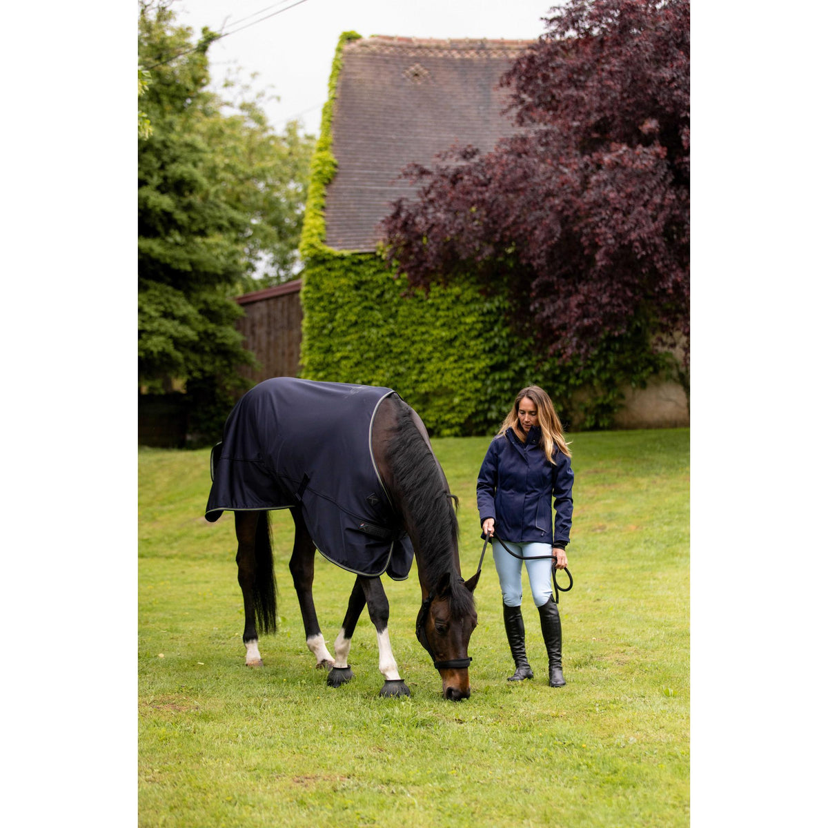 K by EQUITHÈME K-Eros Softshell Shirt - Navy blue - 400875763_ambi_1