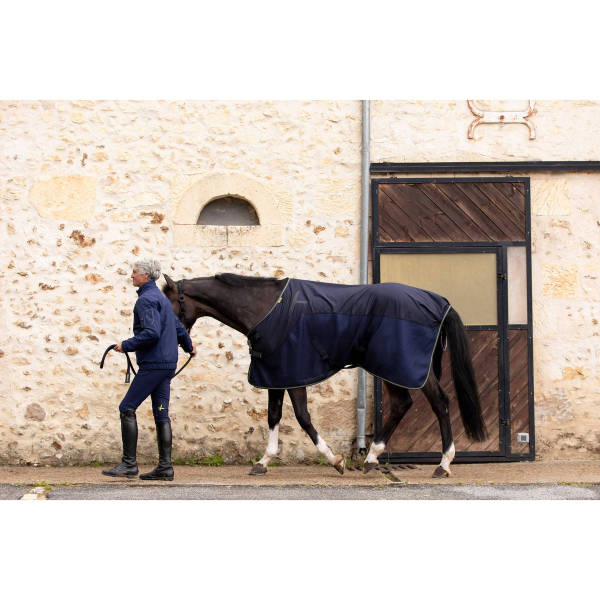 K by EQUITHÈME K-Eros Softshell Mesh Shirt - Navy blue - 400880763_ambi_3