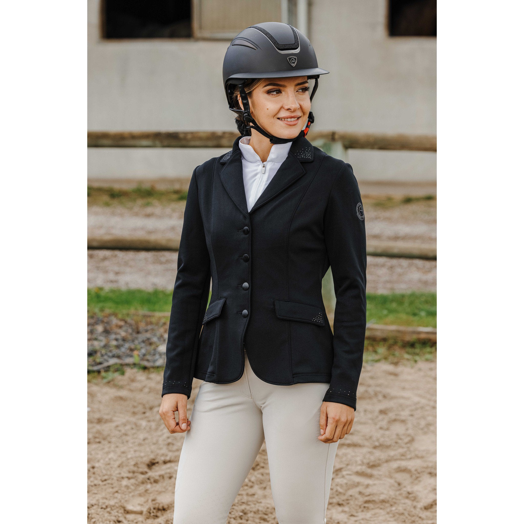 Je t'aime EQUITHÈME Stockholm Show Jacket - Ladies Black 988530236