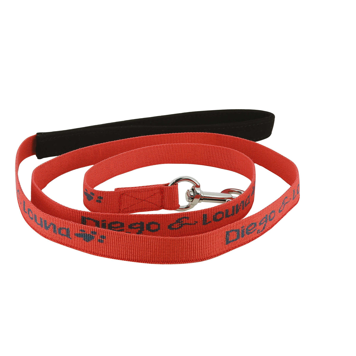Diego & Louna Nylon Lead Rope - Coral - 409351150_packshot_1