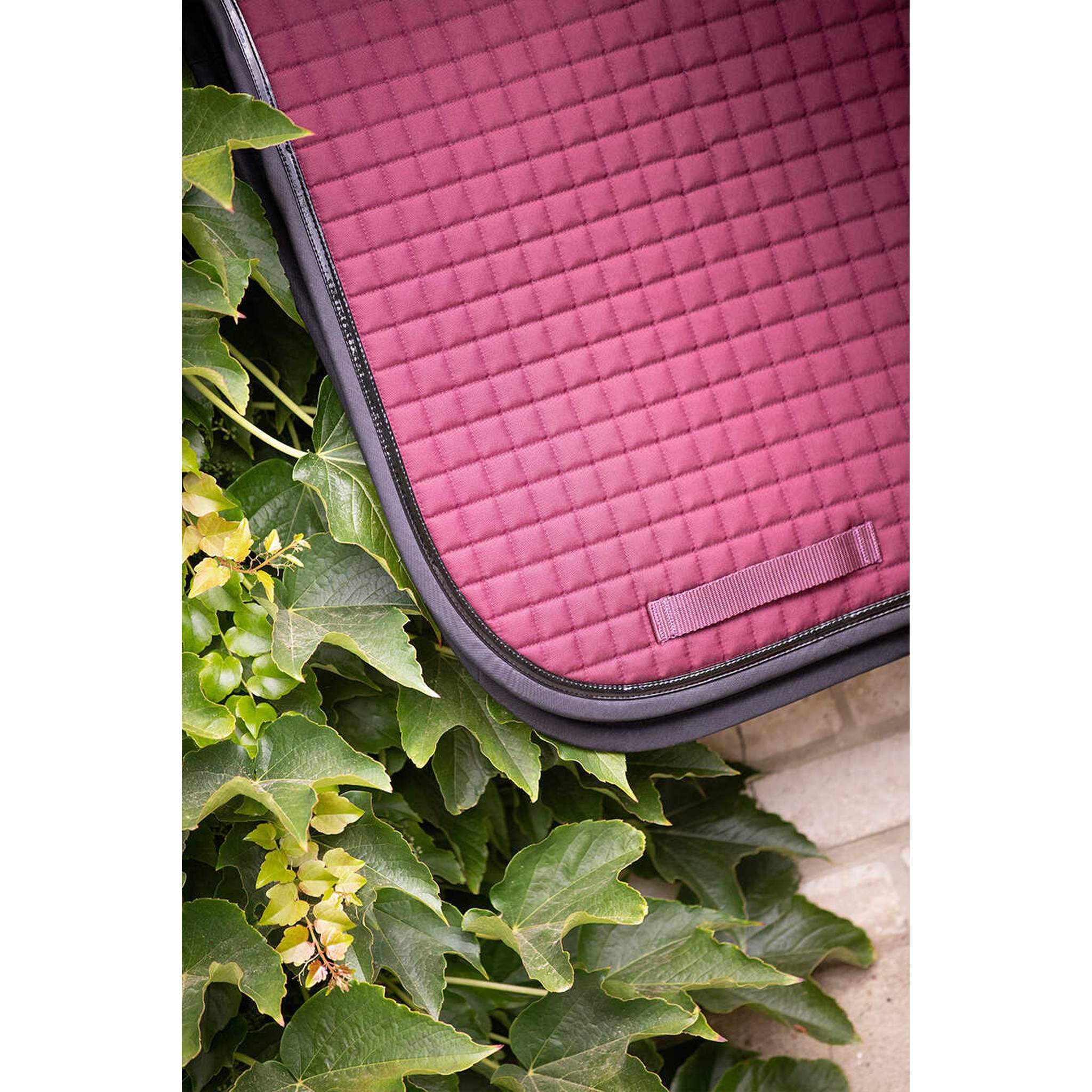 Paddock Sports American Dressage Saddle Pad Plum - 204745034_ambi_2