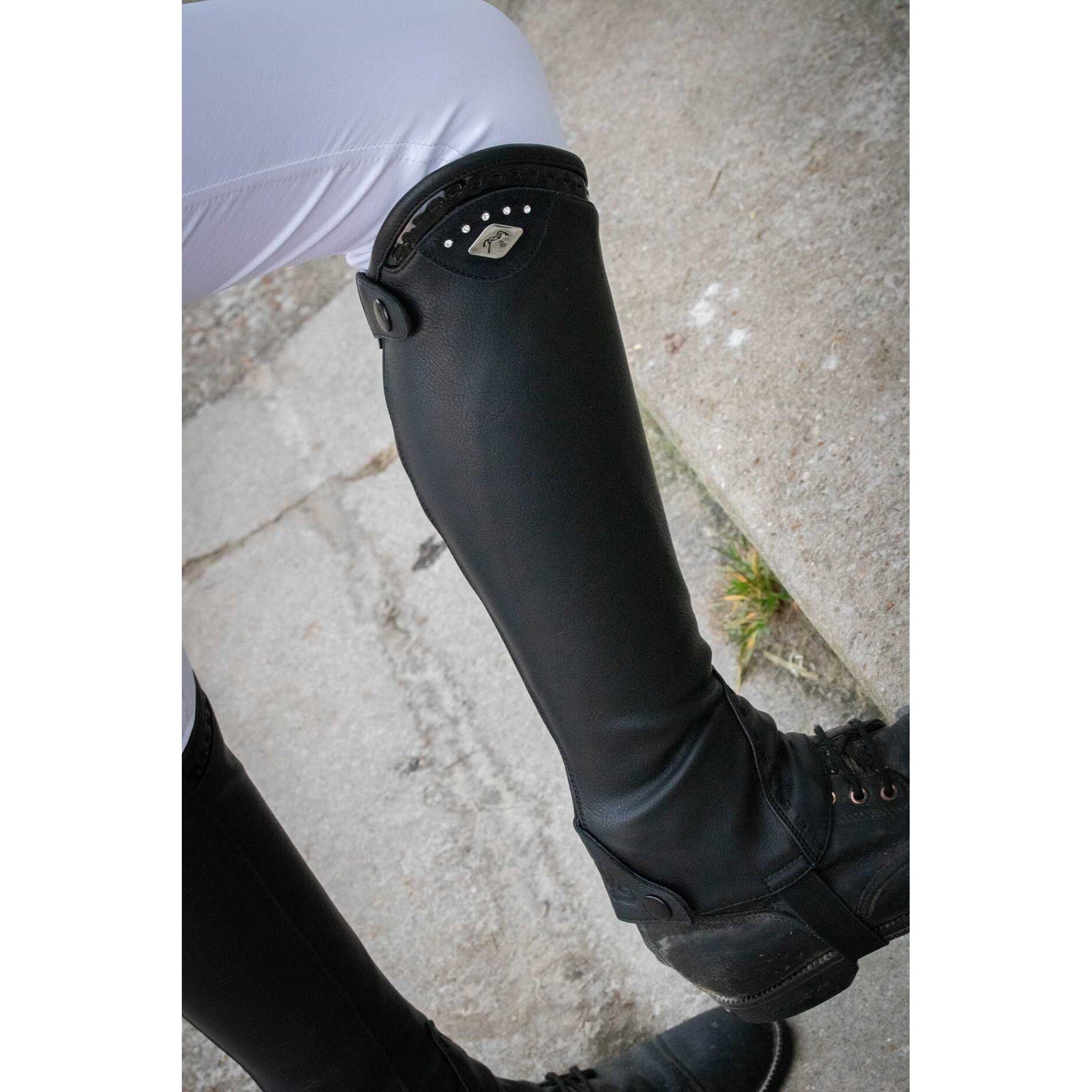 Pénélope Softy half chaps - Children Black 913200206