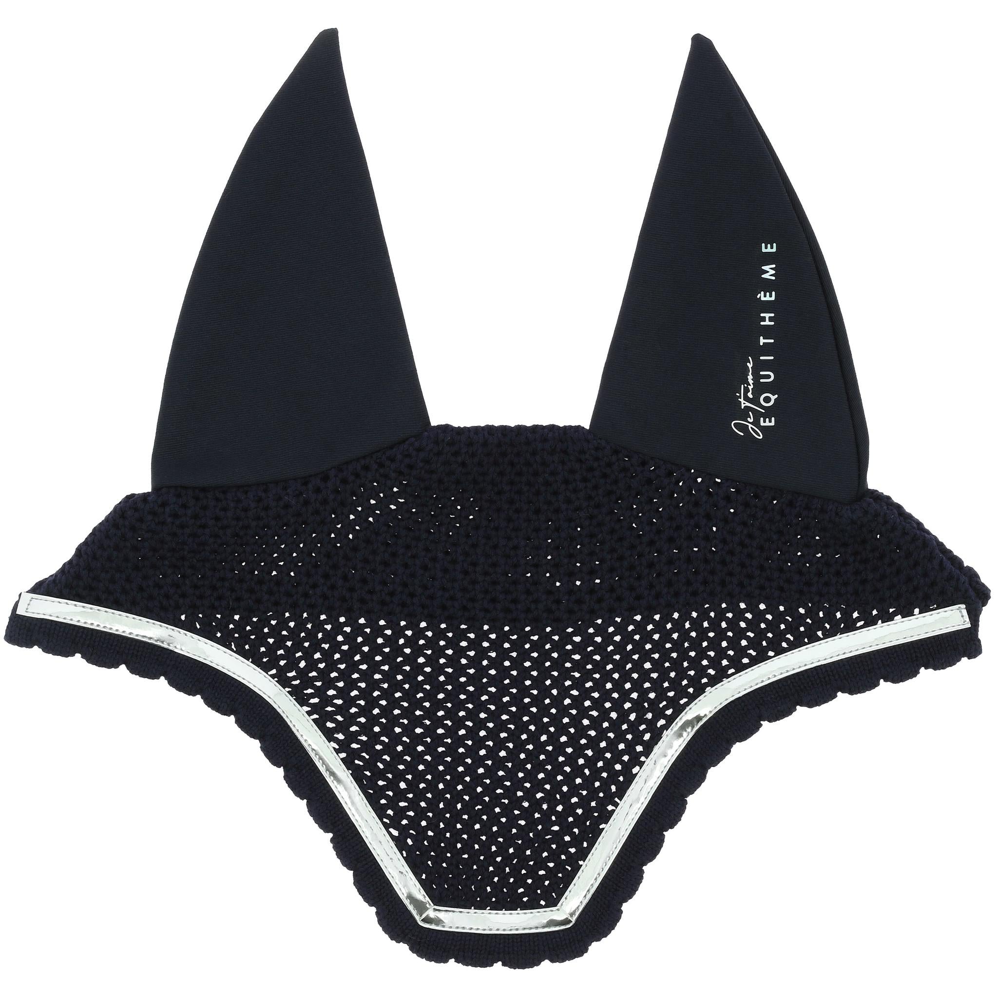Je t'aime EQUITHÈME Mirror Fly Veil Navy blue 306885007
