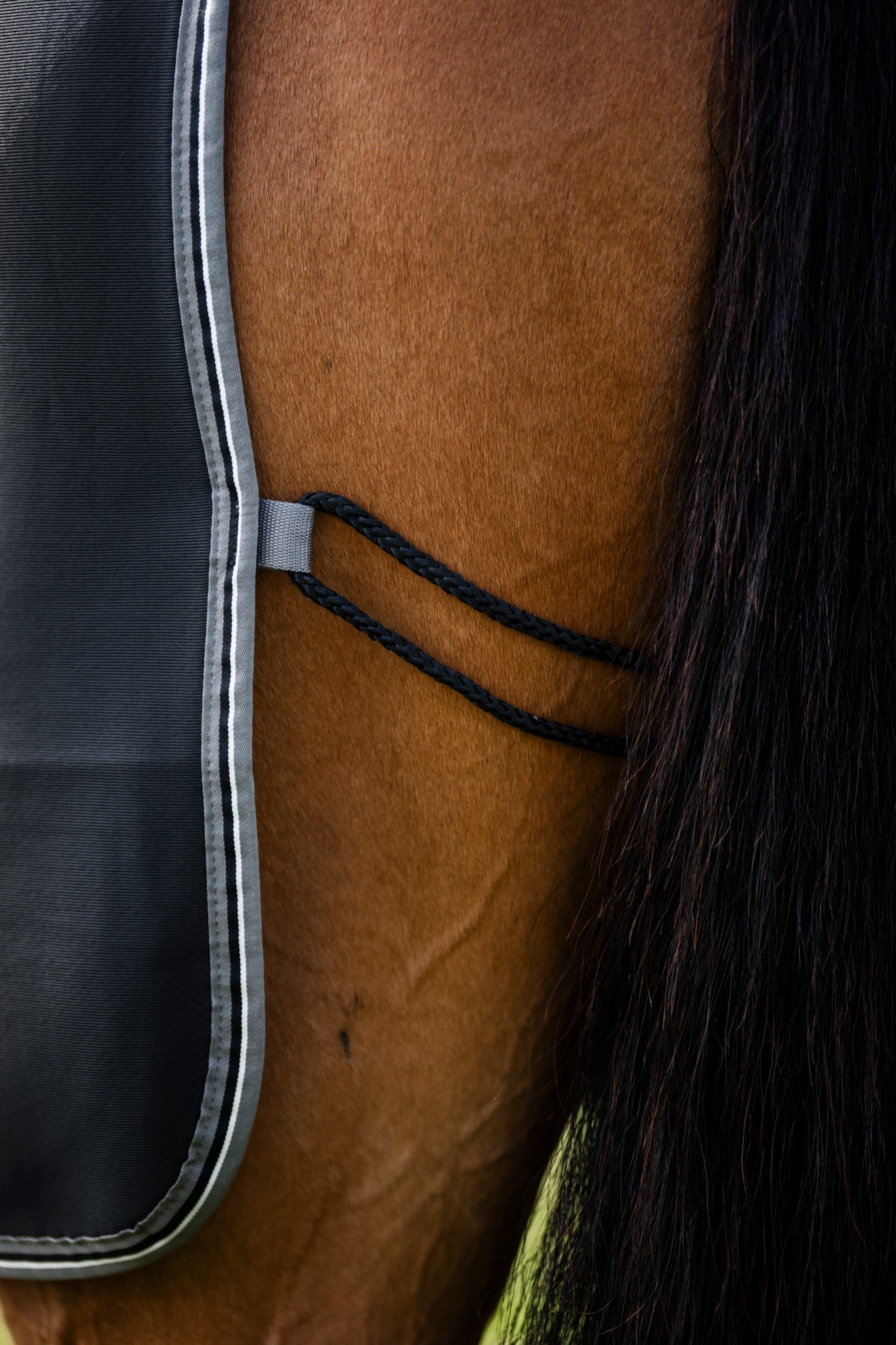 Horseware Rambo Airmax Cooler with Disc Black/grey