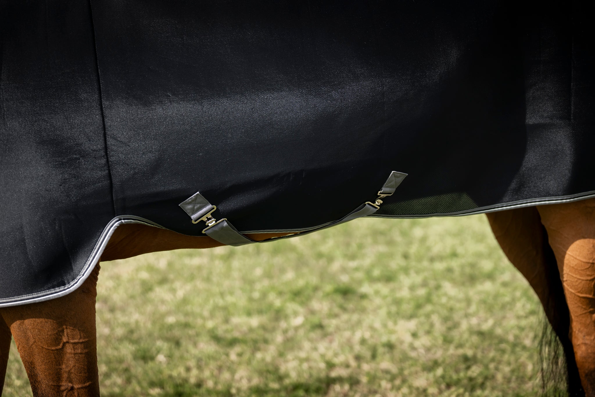 Horseware Rambo Airmax Cooler with Disc Black/grey