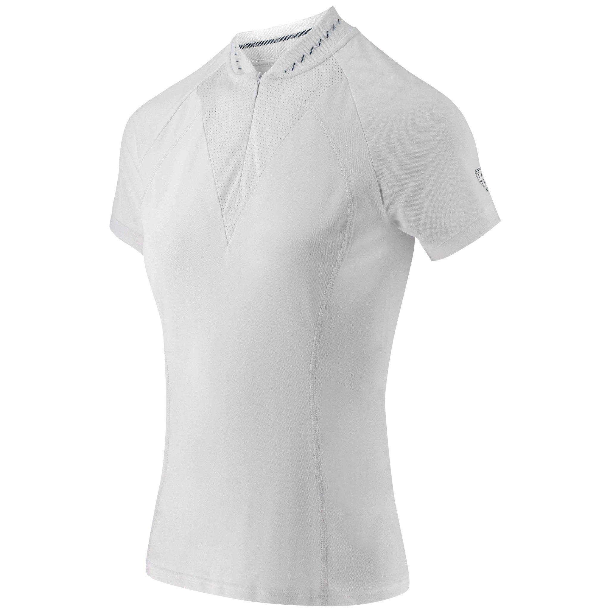 EQUITHÈME Elodia Show Polo - Women - White - 962108012_packshot_2