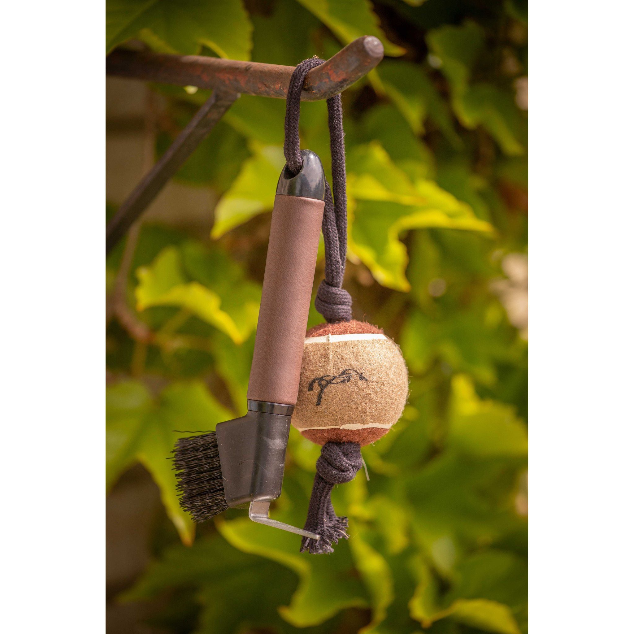 Pénélope hoof pick with ball Brown 700095004