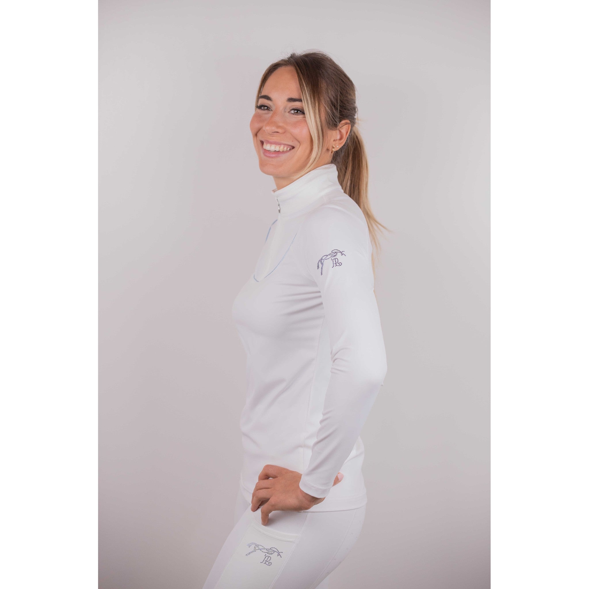 Pénélope Toscane Show Polo Shirt - Ladies White 987921011