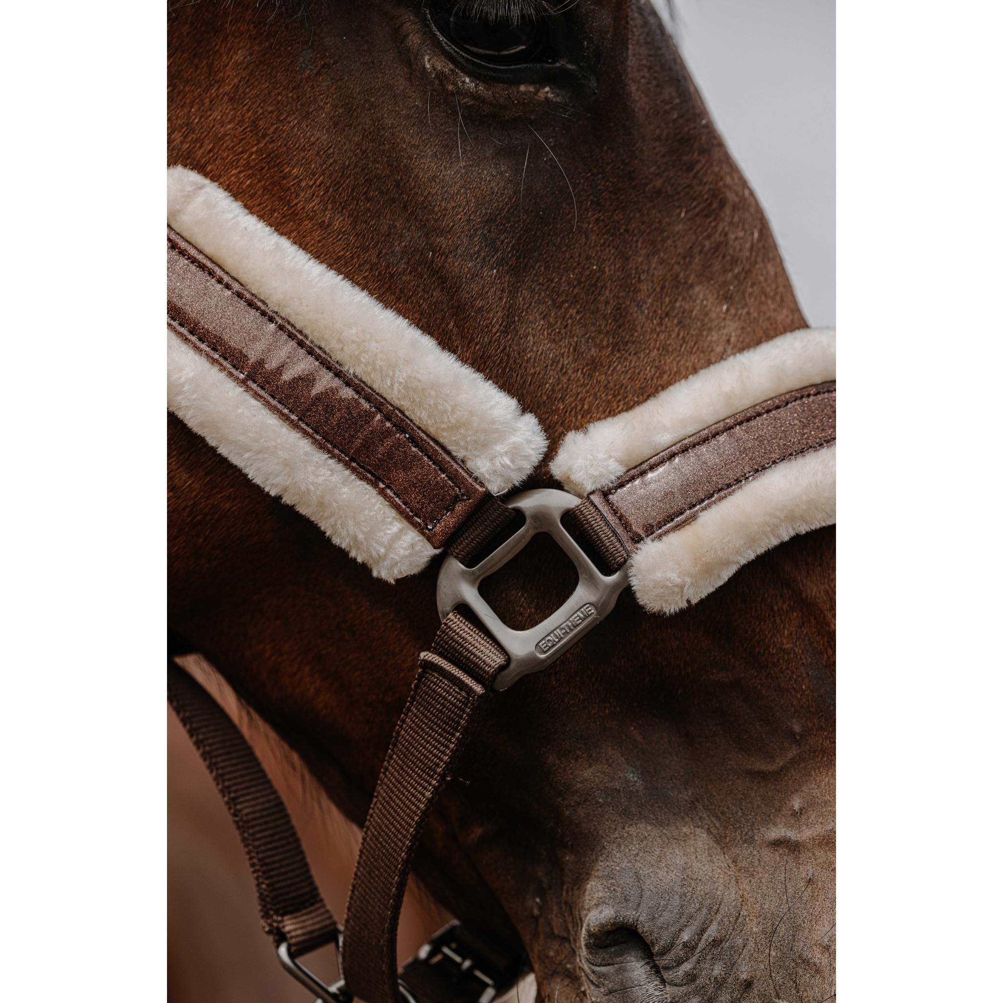 EQUITHÈME Fashion Halter chestnut brown 510260304