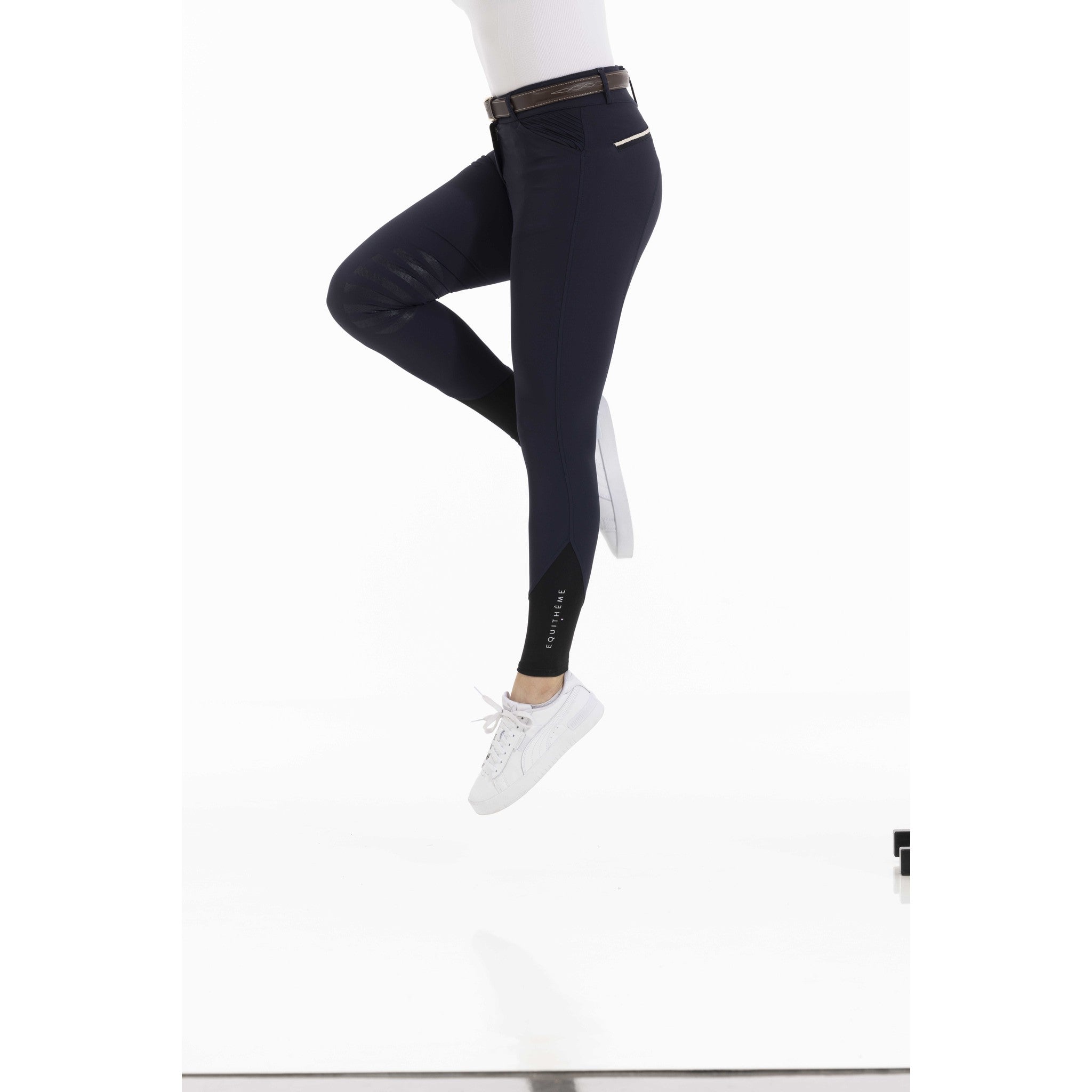 EQUITHÈME Joséphine Riding Pants - Women - Navy blue - 979460736_packshot_4