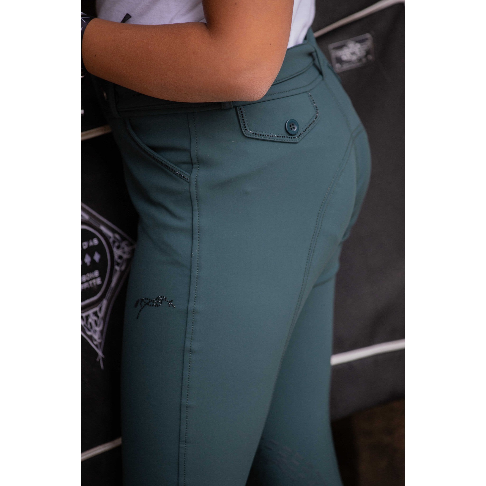 Pénélope Elégance Breeches - Children Green 979921906