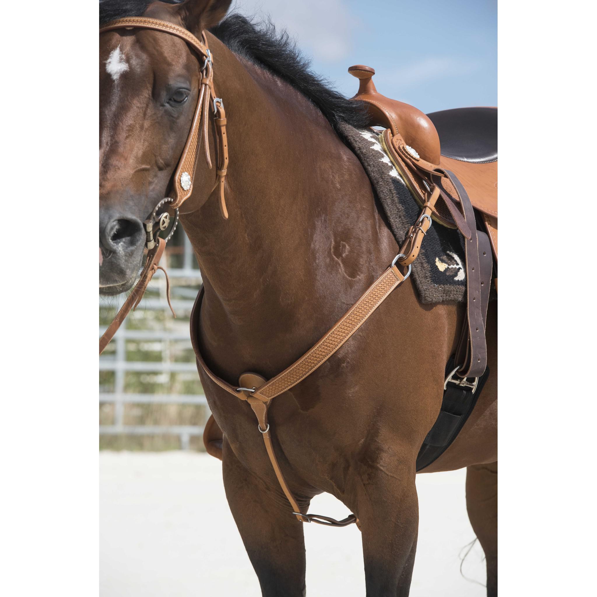 Westride Aurora Hunting Breastplate by Franck Perret Chestnut 802201317