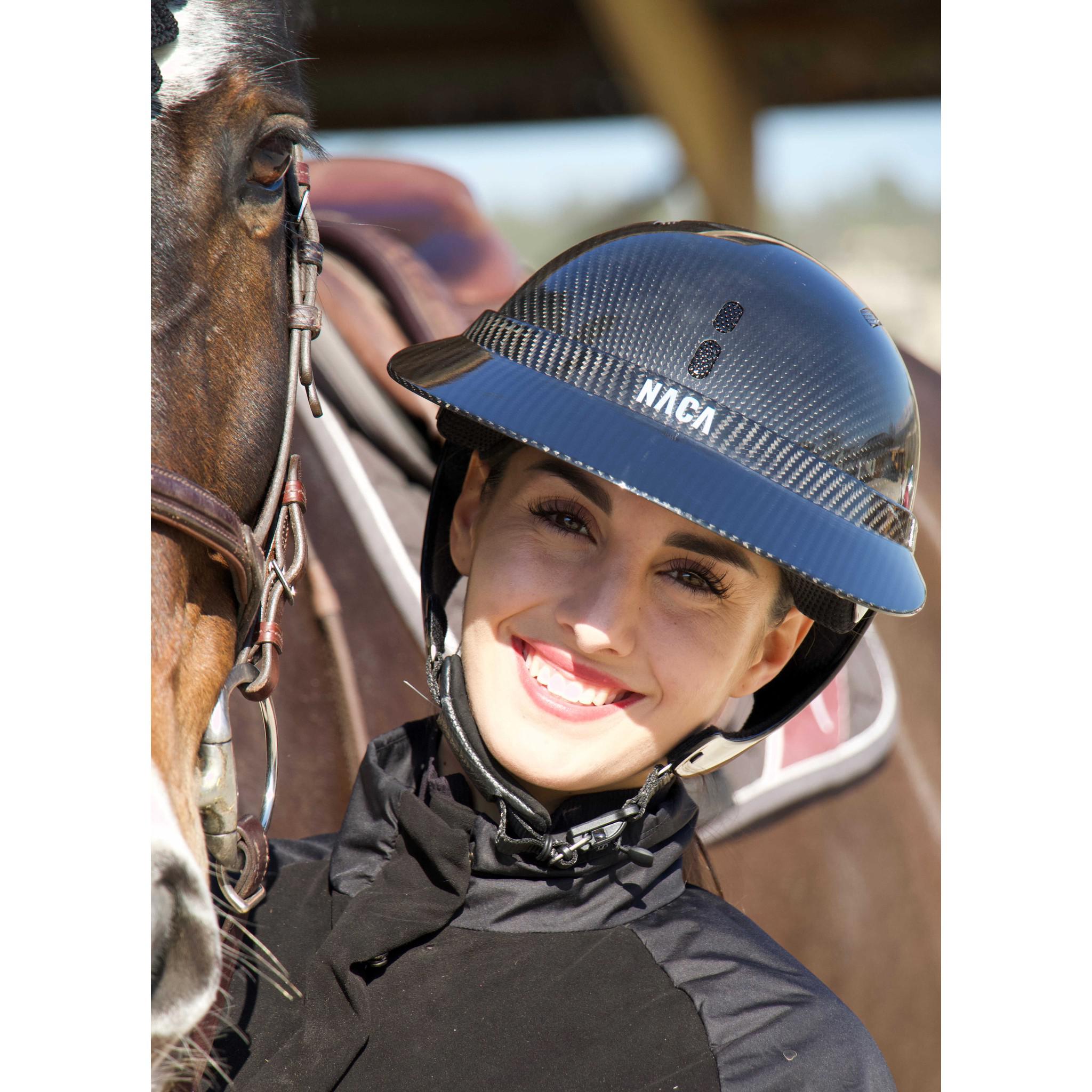 NACA Matte Carbon Extra Large Visor Black 990080002