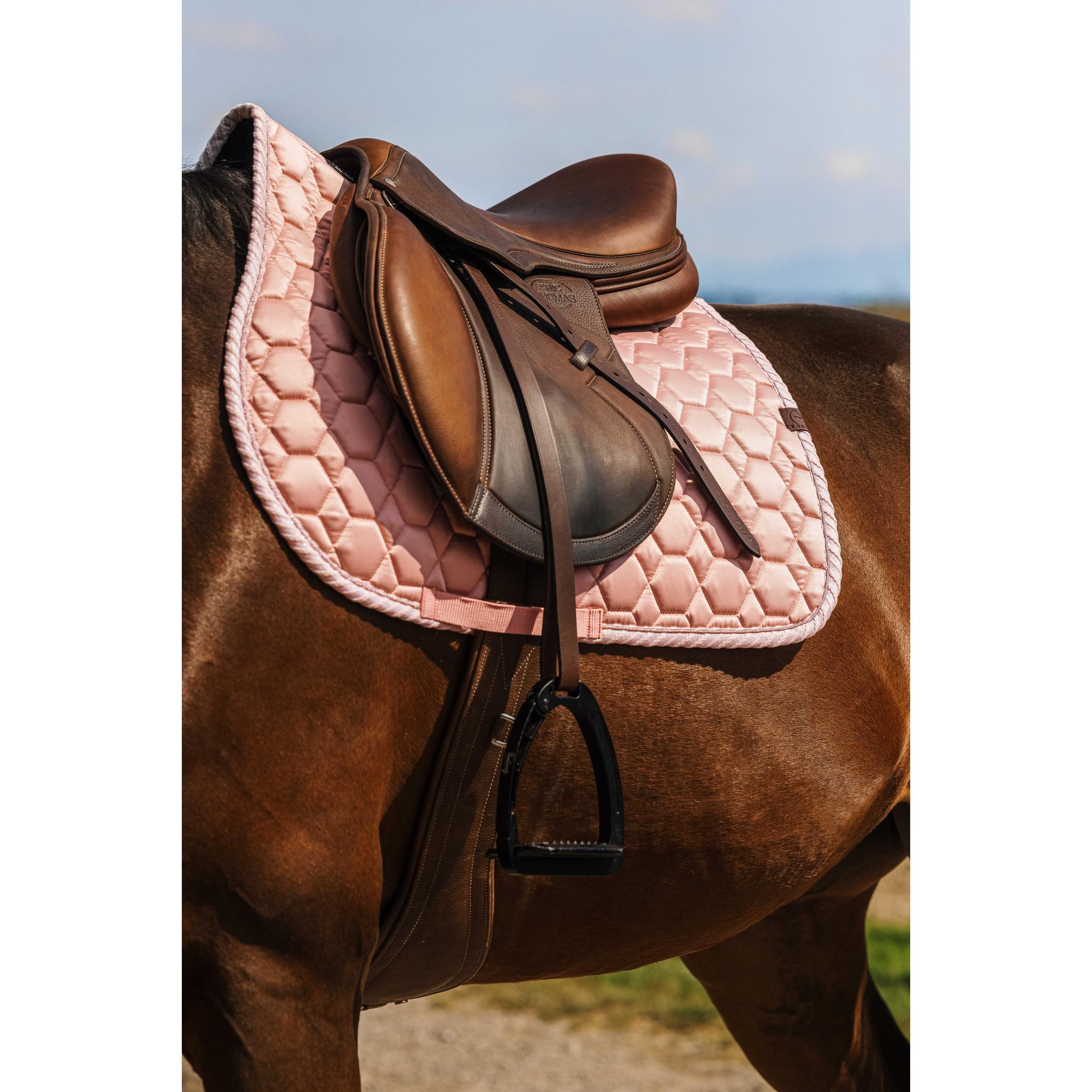 EQUITHÈME Pretty Saddle Pad - All purpose Pink 204010013