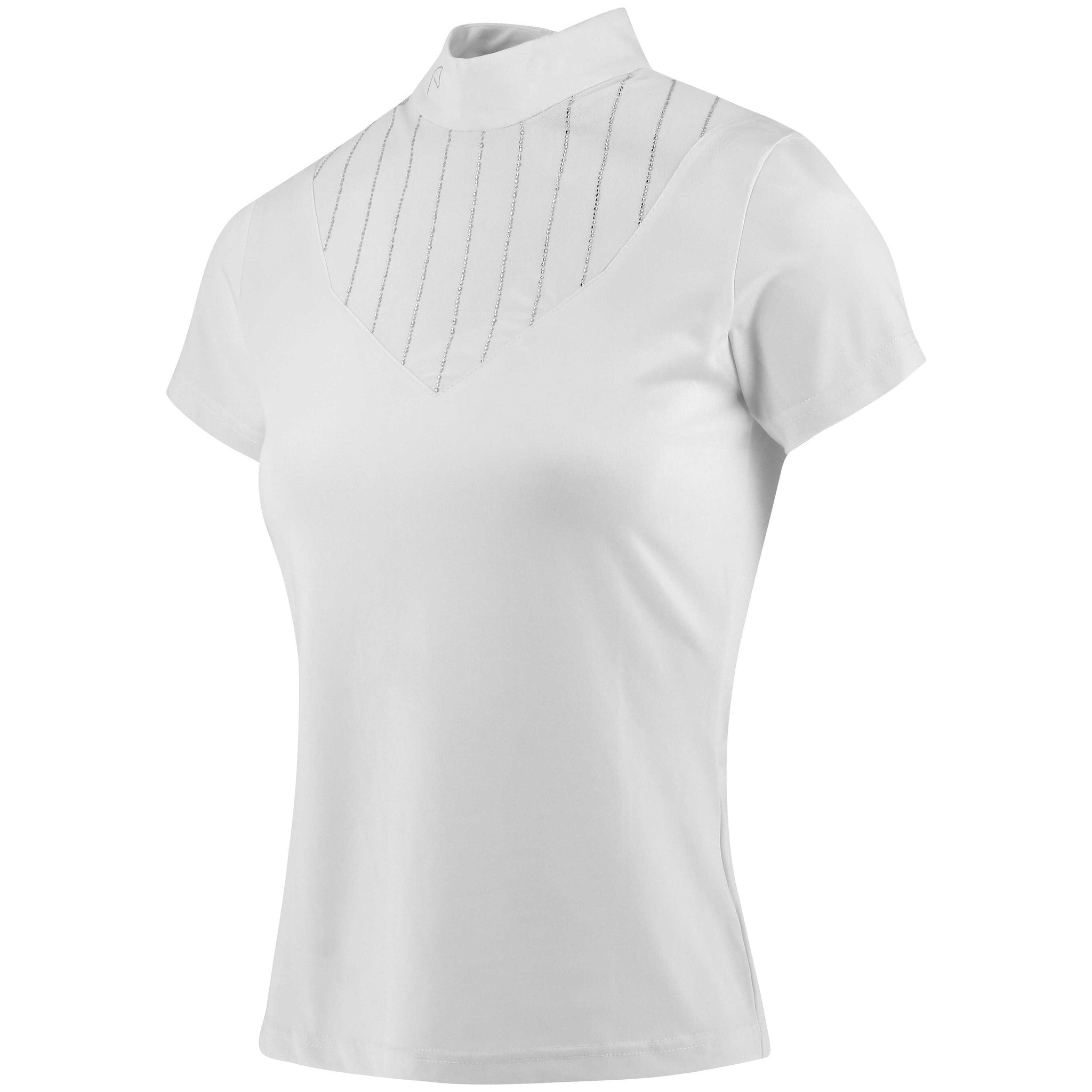 EQUITHÈME Funza Show Polo - Women - White - 962104011_packshot_2