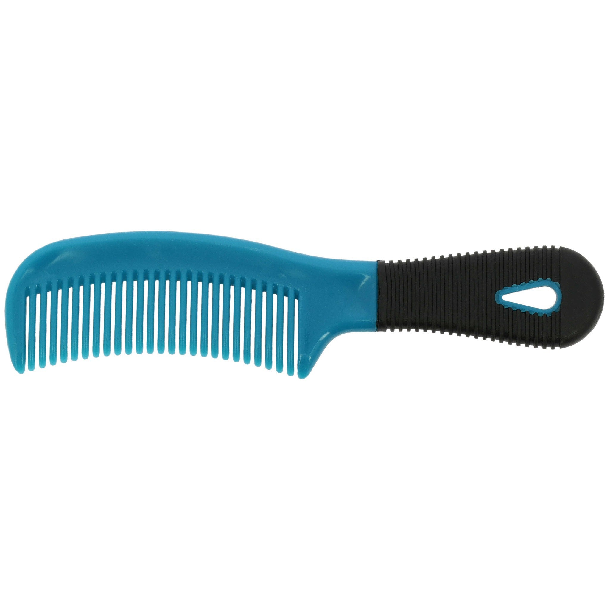 Hippo-Tonic “Soft” P.V.C. comb, large Turquoise 700053017