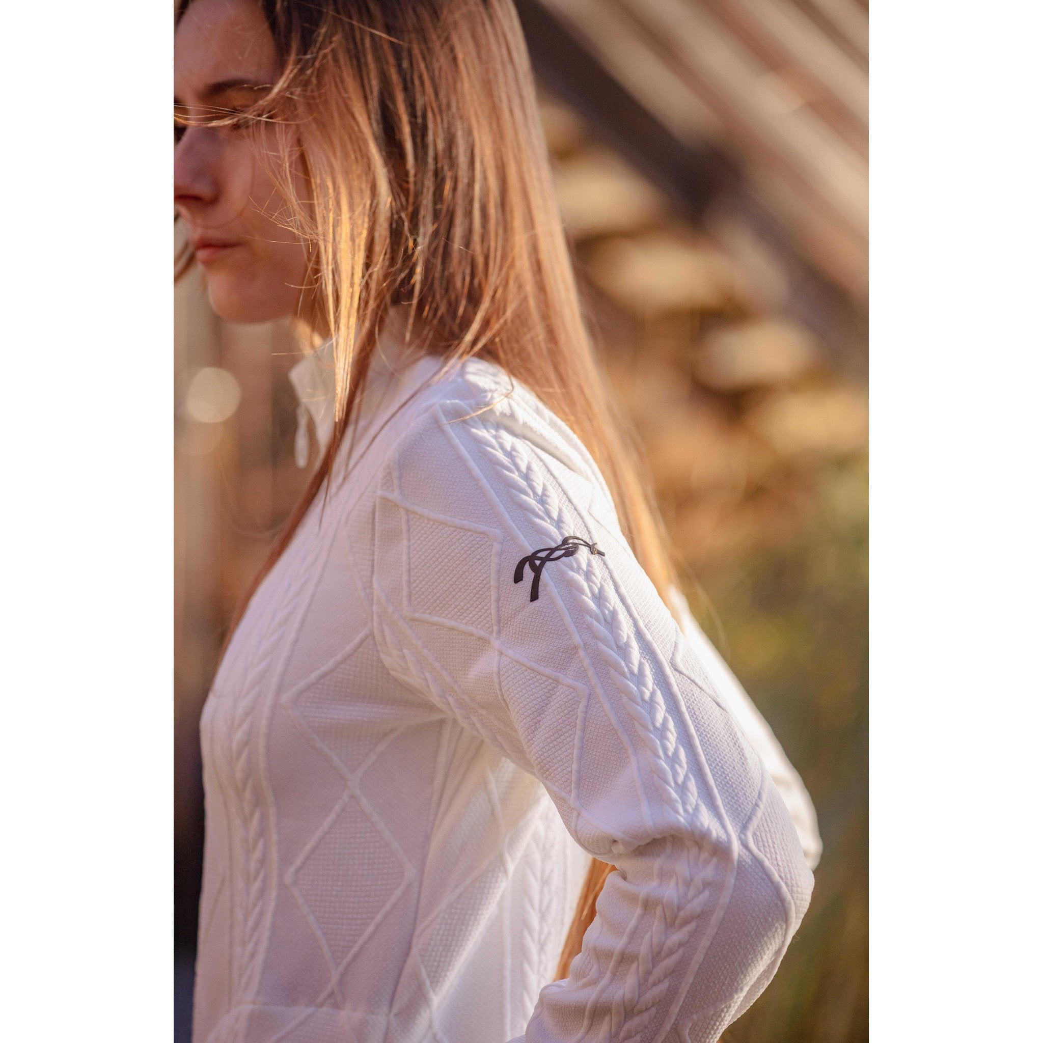 Penelope Violette Sweater - Women's Ecru - 963363051_ambi_3