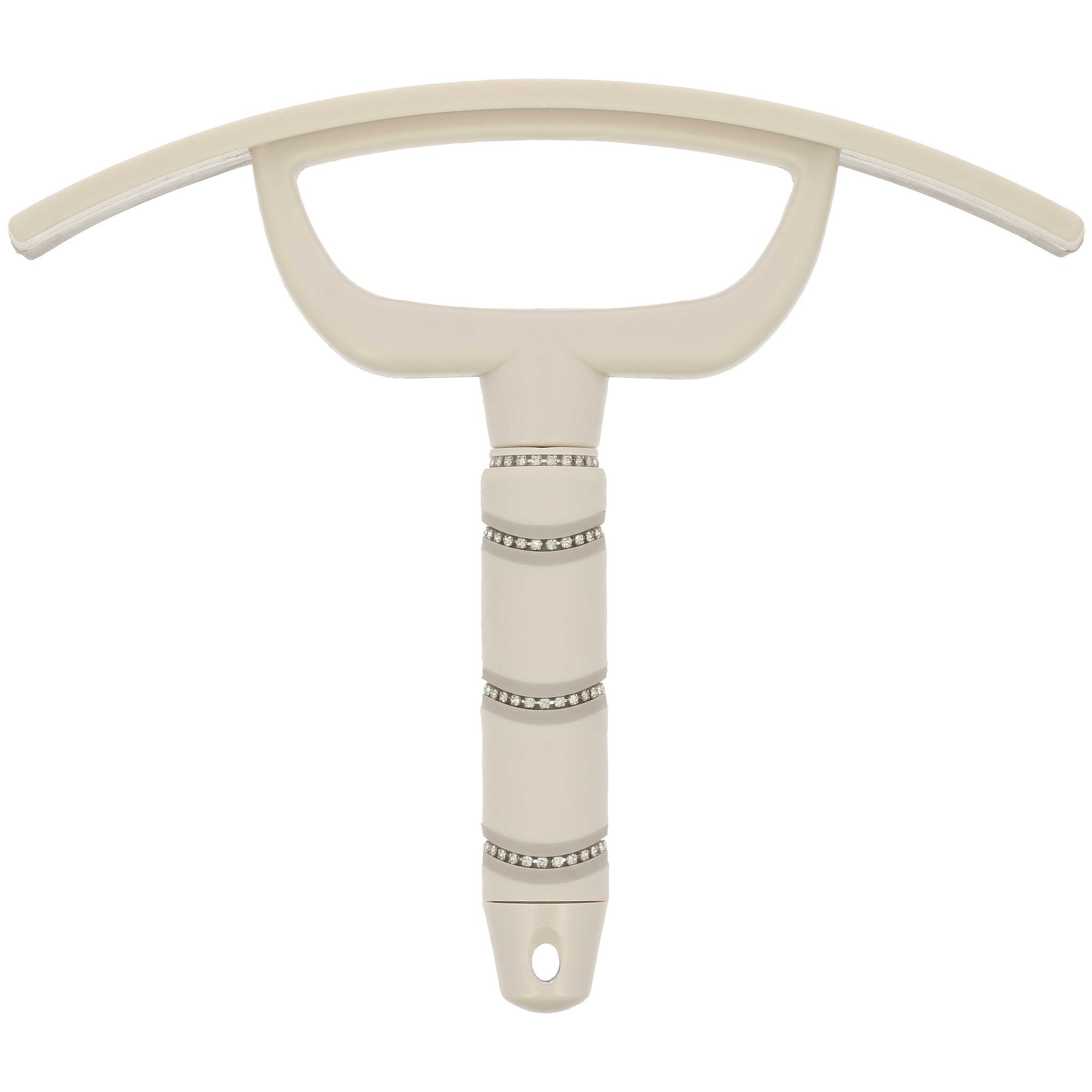 Je t'aime EQUITHÈME Strass sweat scraper Beige 312048005