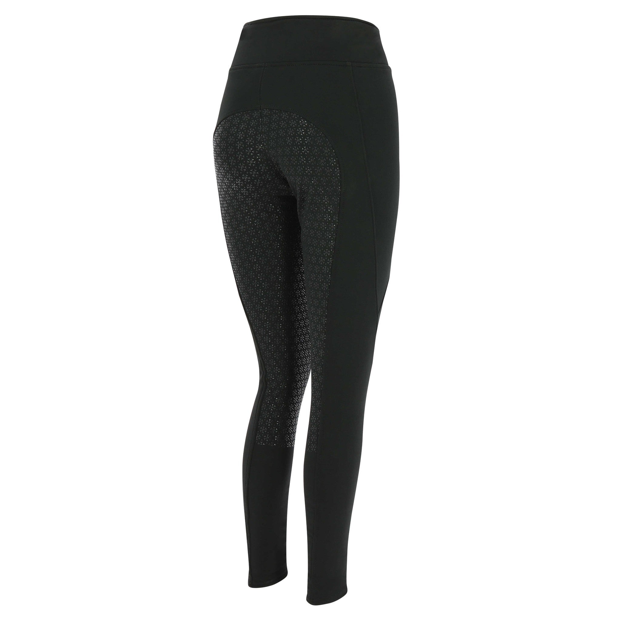 EQUITHÈME Dolomyt softshell Leggings full silicone - Ladies Black 979143236