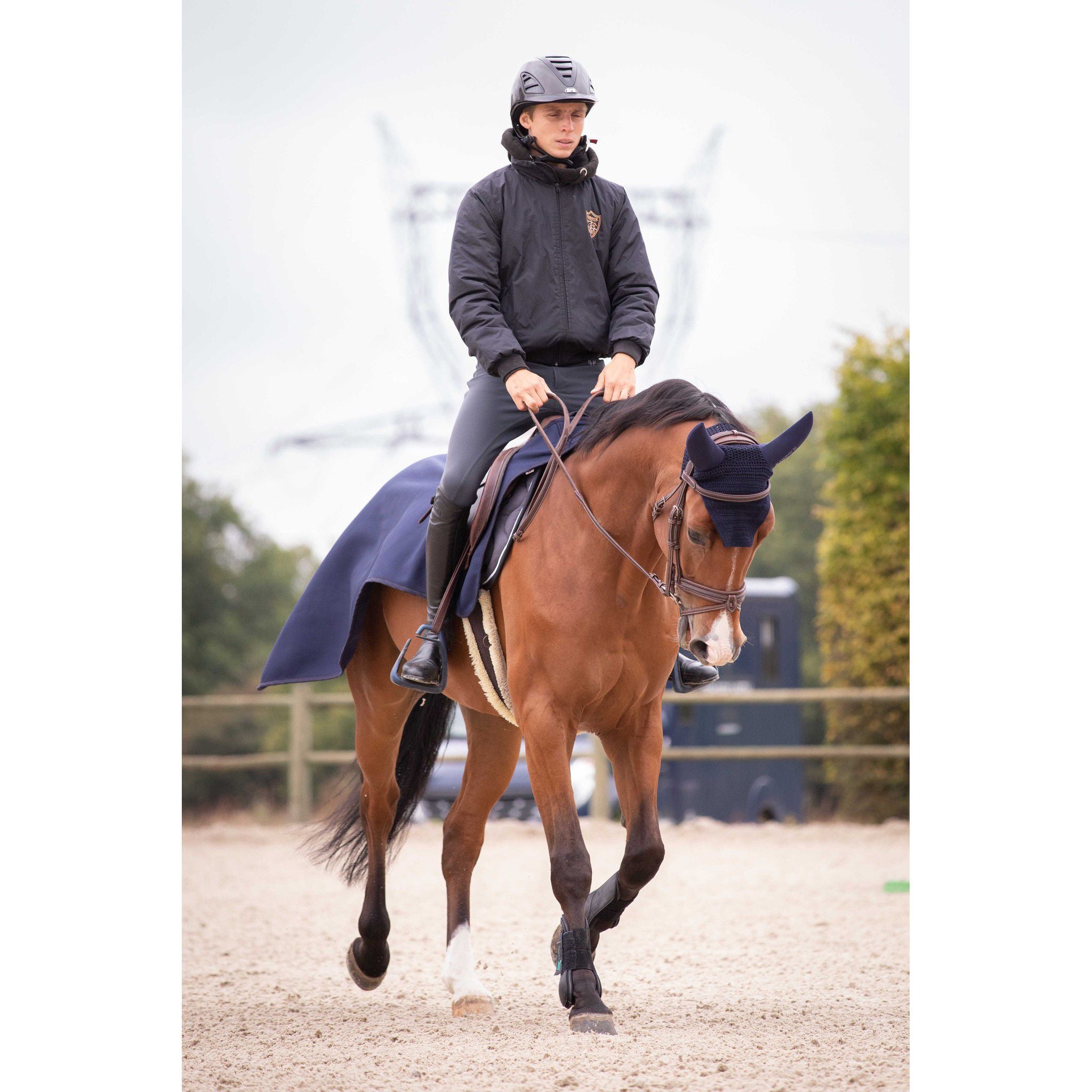 Paddock Sports Soundless Fly veil Navy blue 306907007