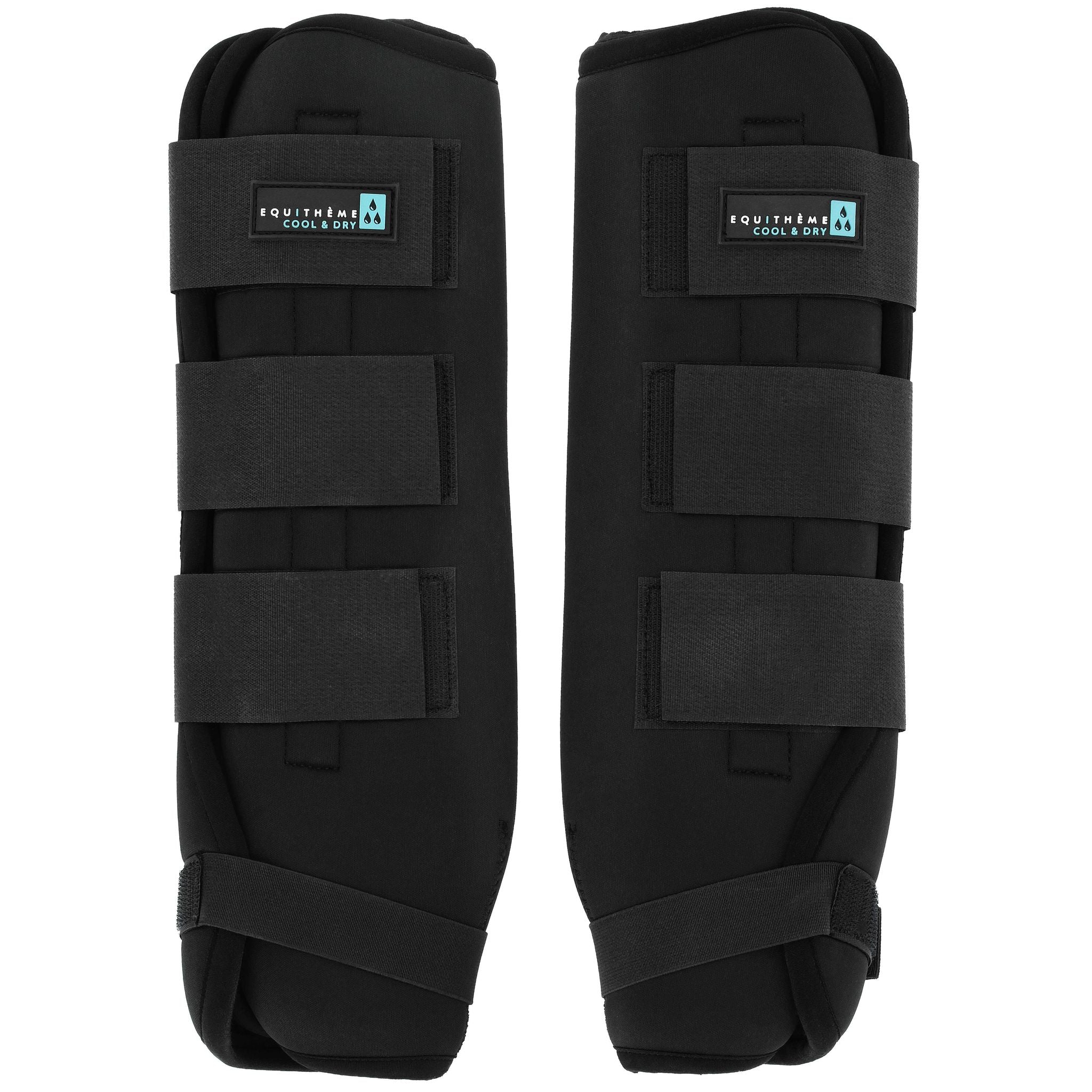 EQUITHÈME Cool&dry Refreshing Leg Wraps - FRESH Black - 530000003_packshot_1