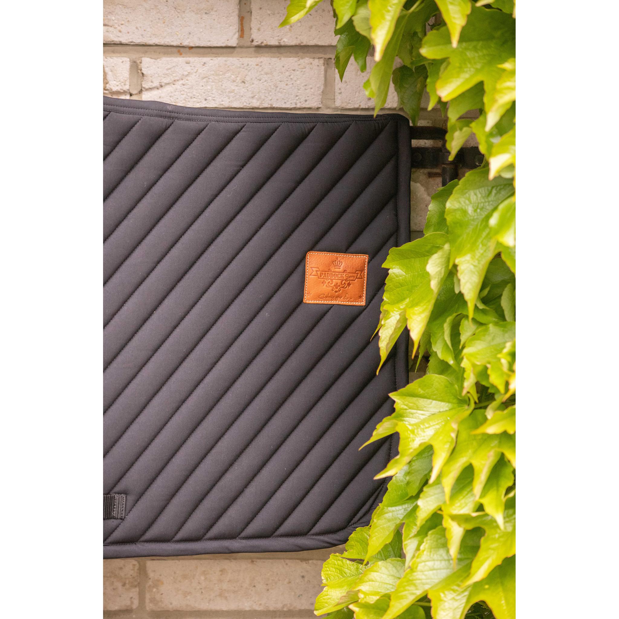 Paddock Sports Diagonal All-Purpose Saddle Pad Black - 204777002_ambi_2