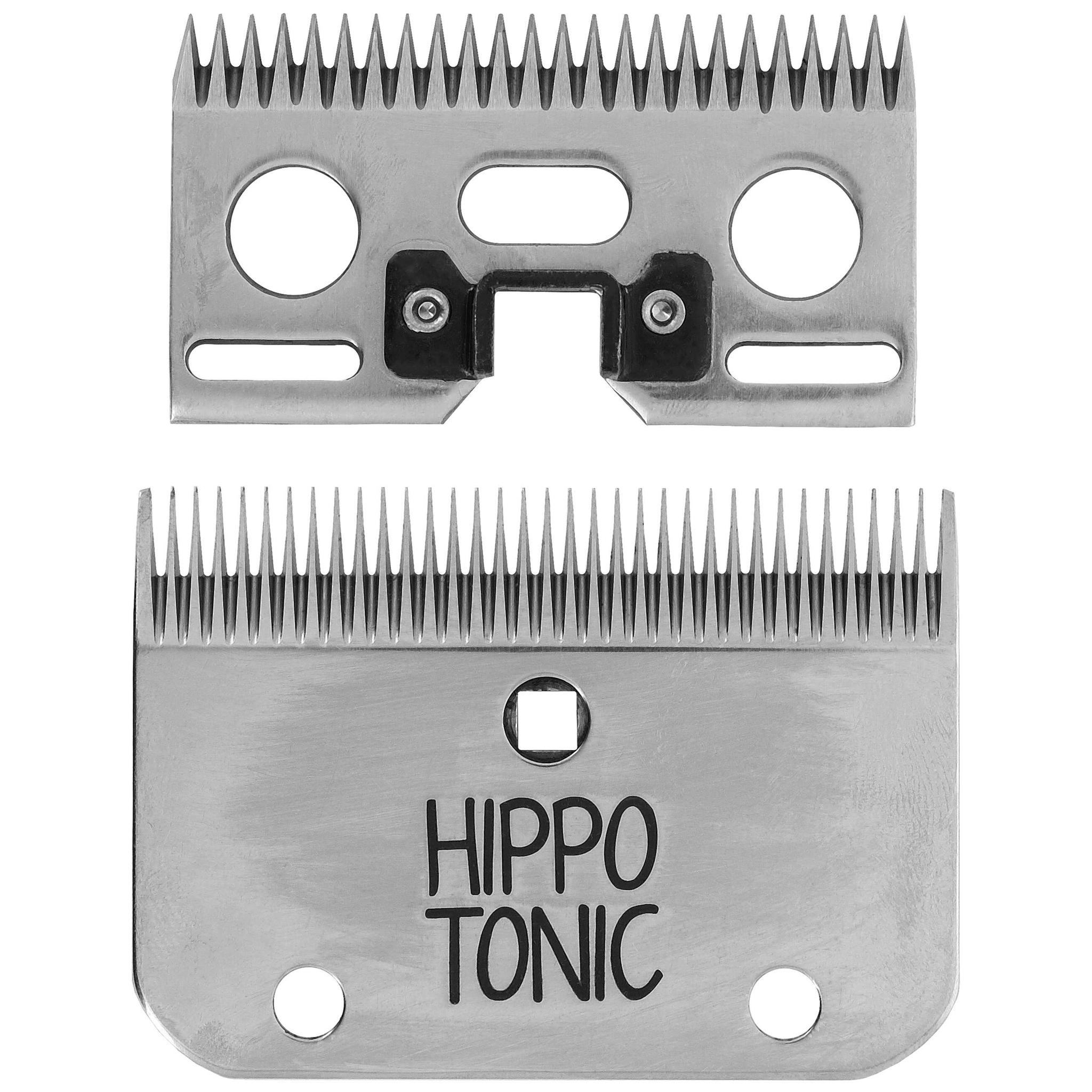 HIPPO-TONIC Clipper Blade Set for STX1 and ST02 Nickel plated metallic - 700027011_packshot_1