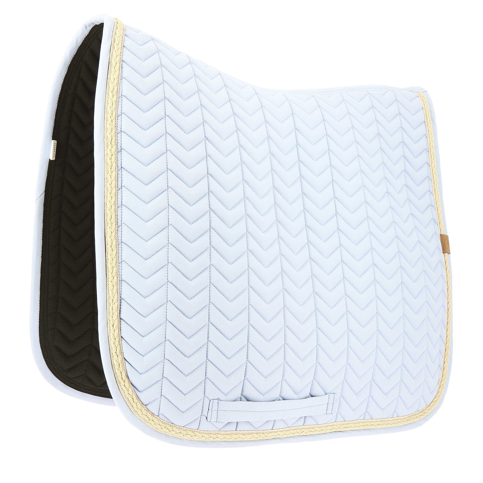EQUITHÈME Softy Dressage Saddle Pad Blue/light blue - 204766012_packshot_1