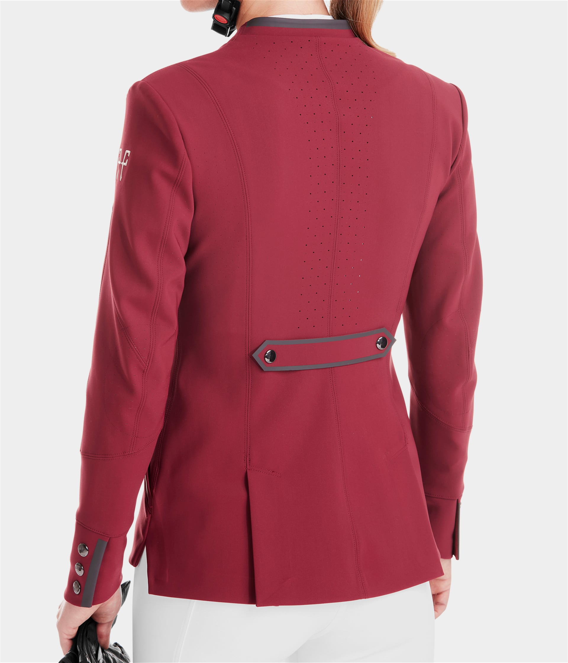 Horse Pilot Aerotech Jacket Women - Dark Red