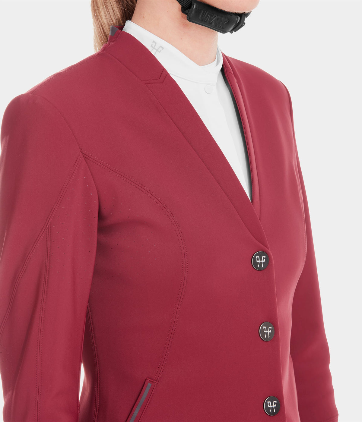 Horse Pilot Aerotech Jacket Women - Dark Red