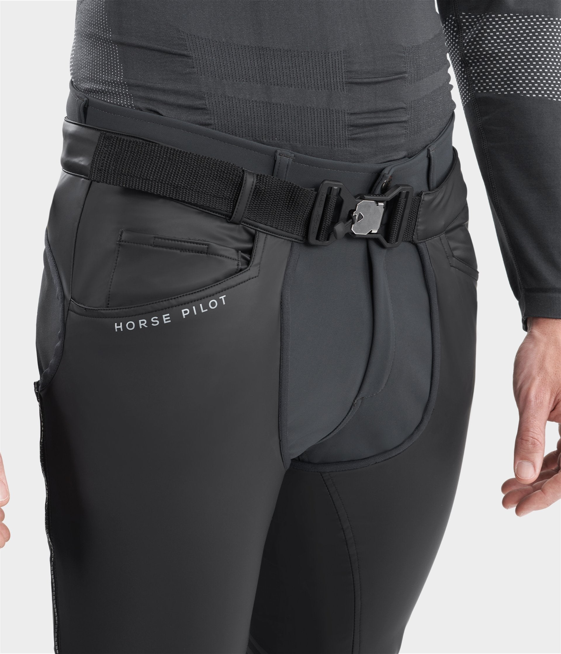 HORSE PILOT X-Protech Long Chaps Men - Black