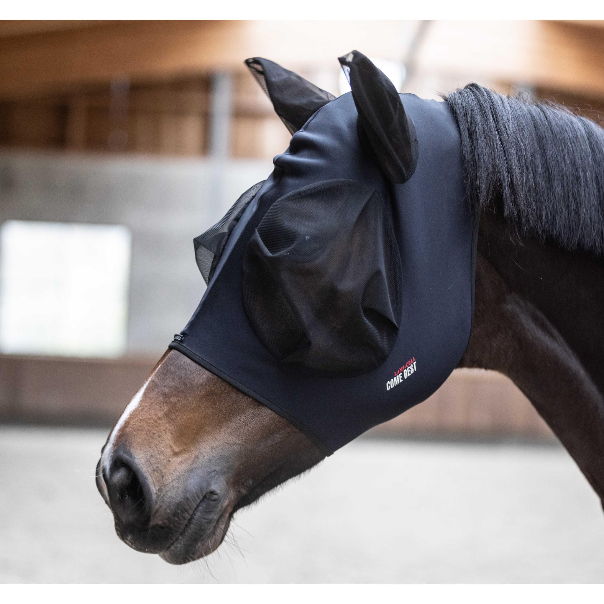 Lami-Cell Come Best Titanium Fly Mask Black 306043302