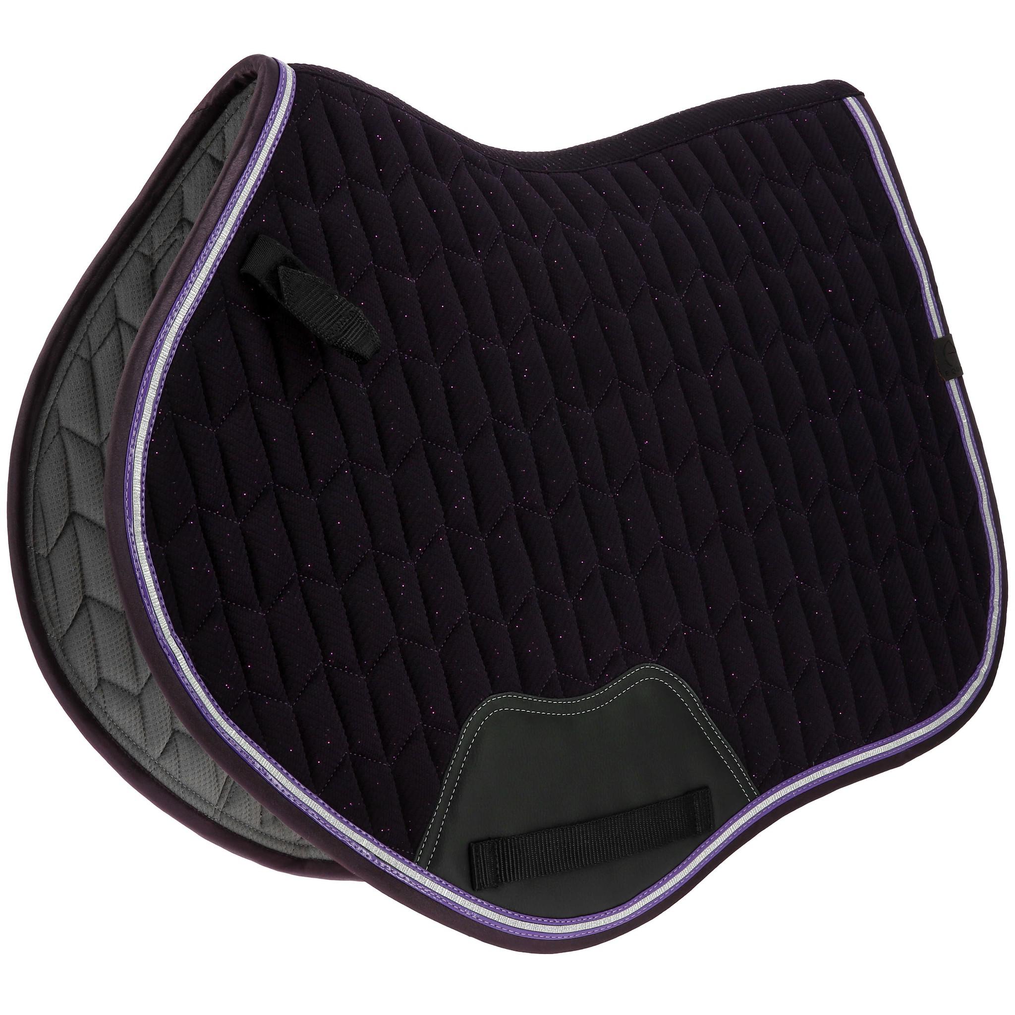 EQUITHÈME Éclat Saddle Pad - All purpose Purple 204008015